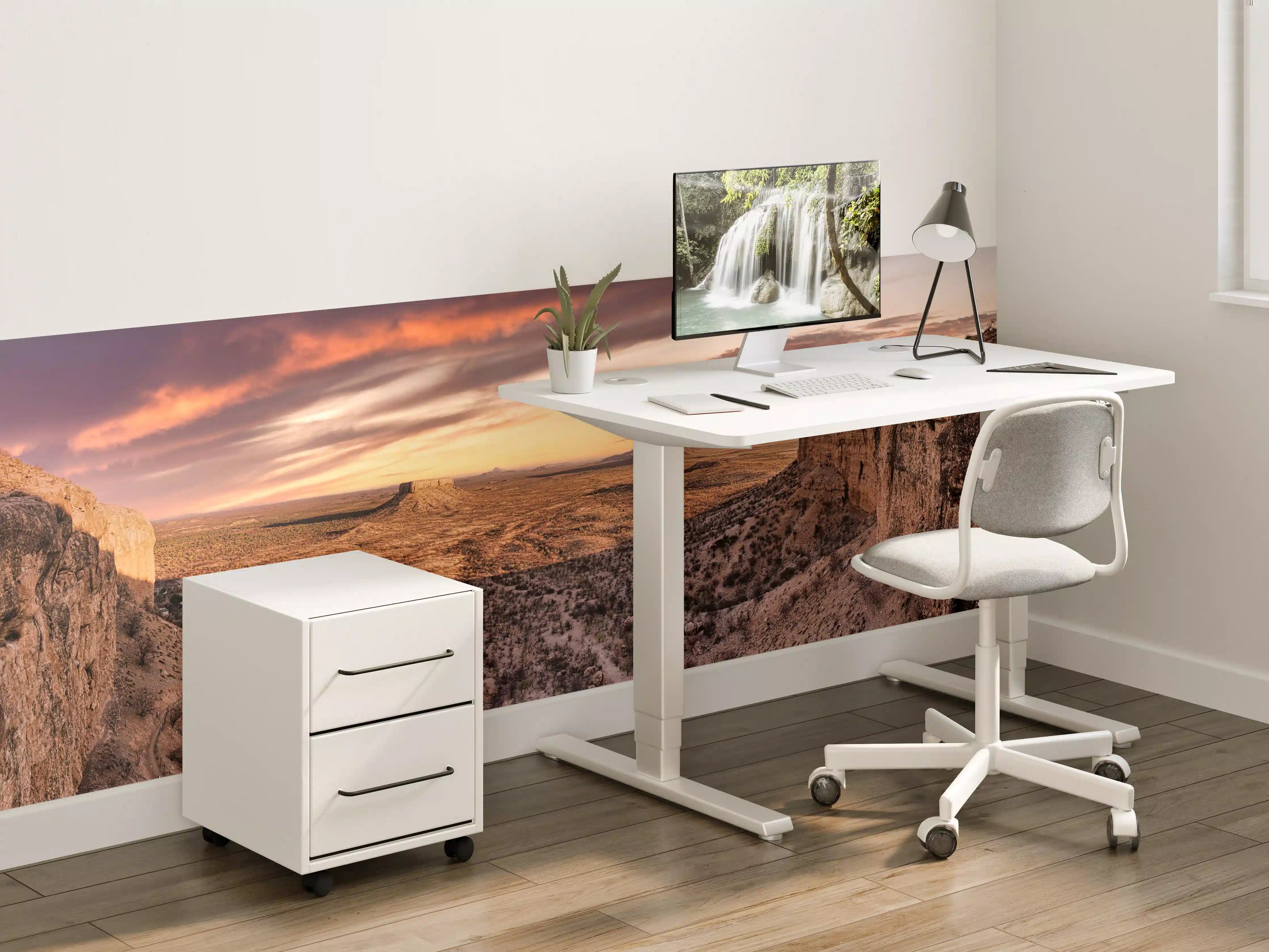 Kinderzimmer Wandgestaltung - Wüstenblick auf Vingerklip Lodge - Nambia Damaraland