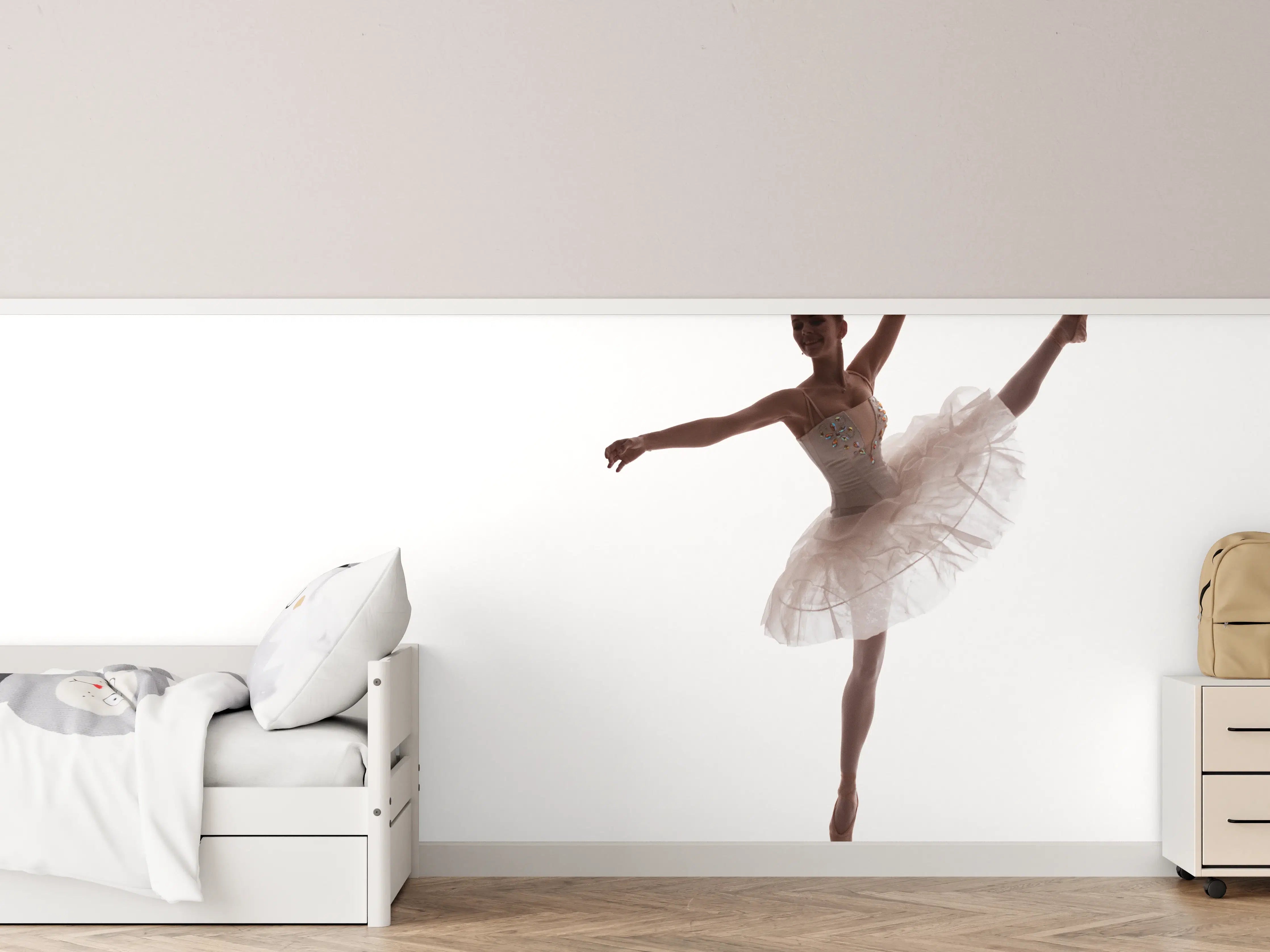 Kinderzimmer Wandgestaltung - Wundervolle Ballerina