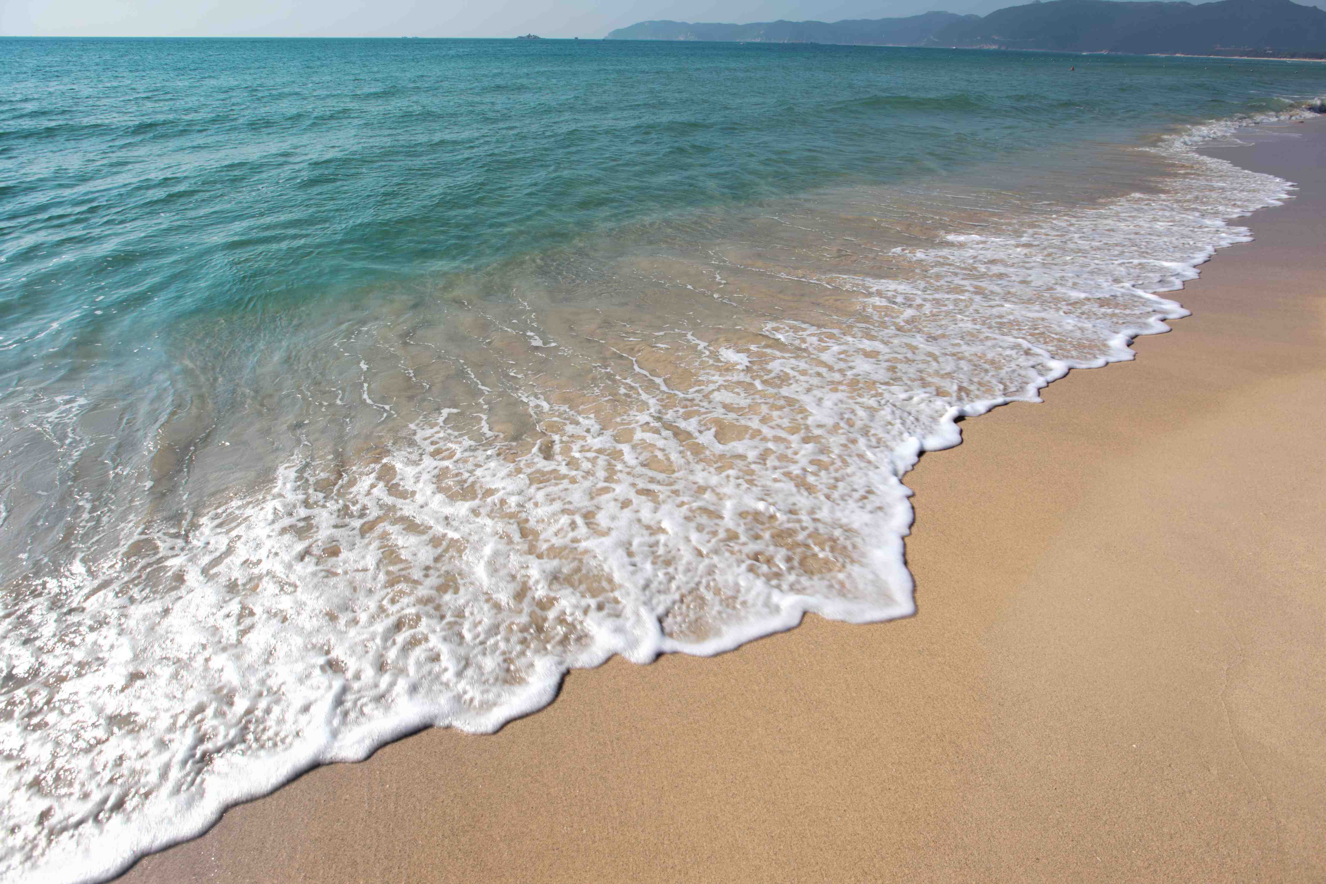 Kinderzimmer Wandgestaltung-friedlicher Strand in Grieschenland