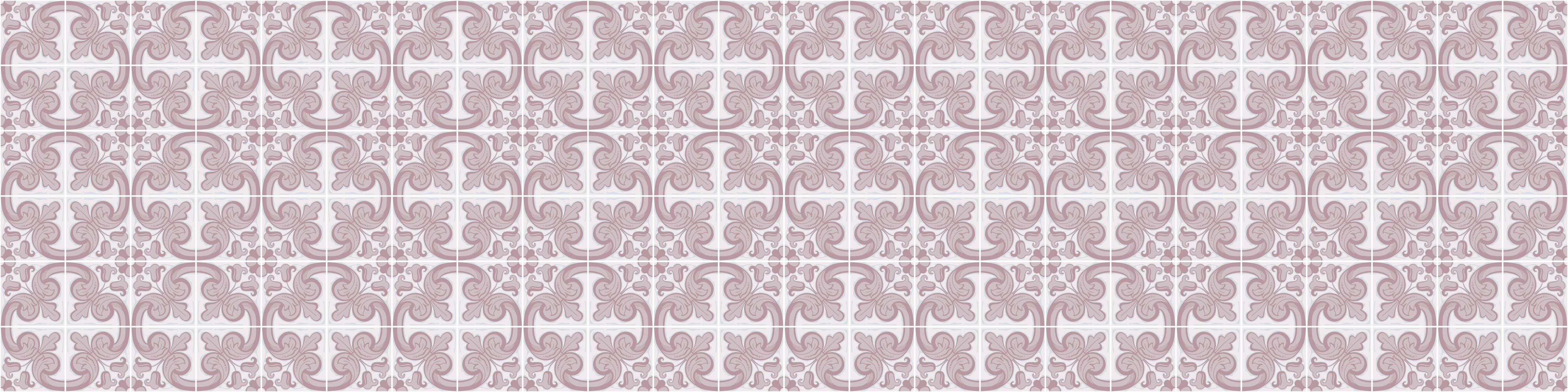 Küchenrückwand-Dekoratives rosafarbenes Elefantenmuster