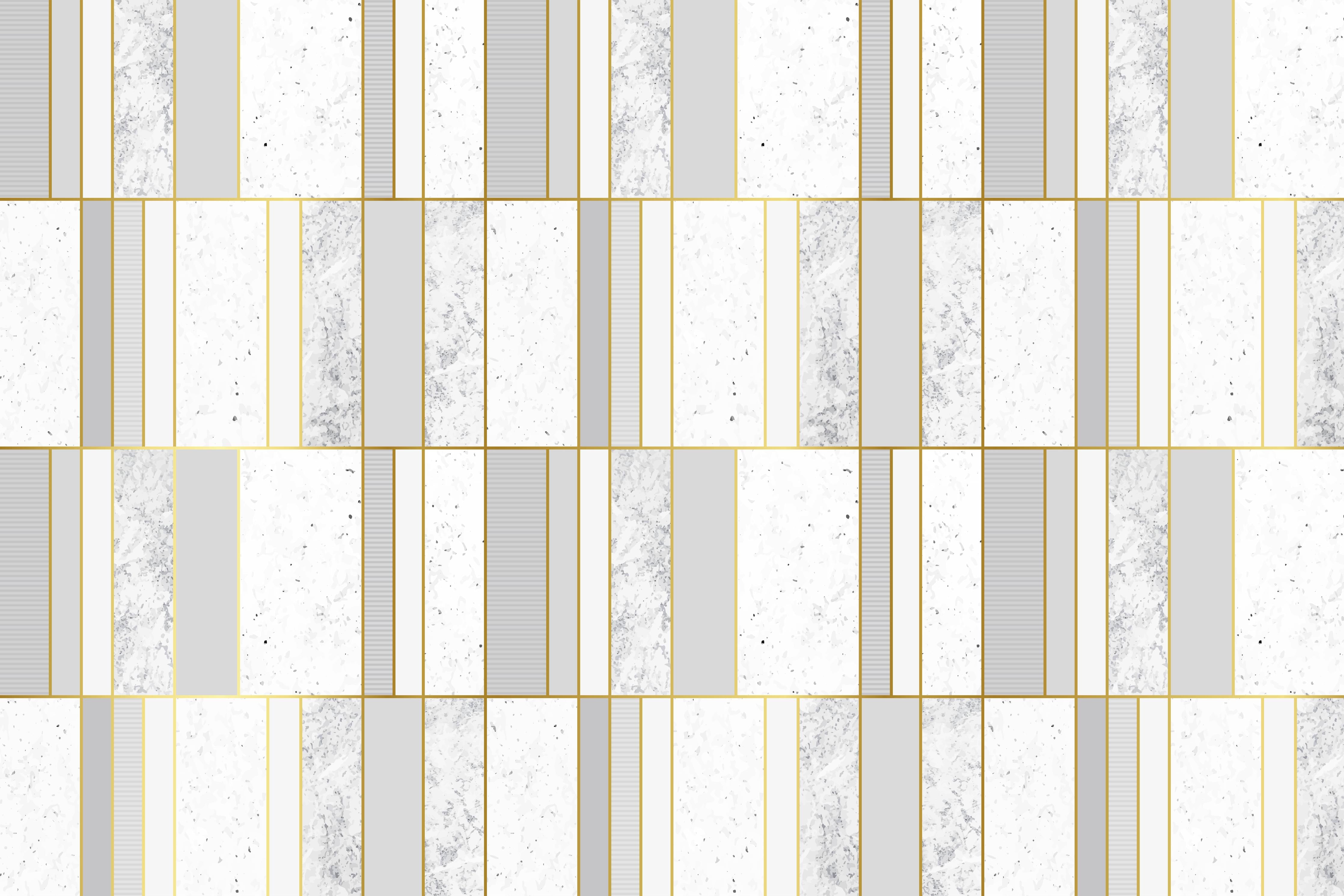 Küchenrückwand-Elegante grauweiße Textur mit Goldlinien