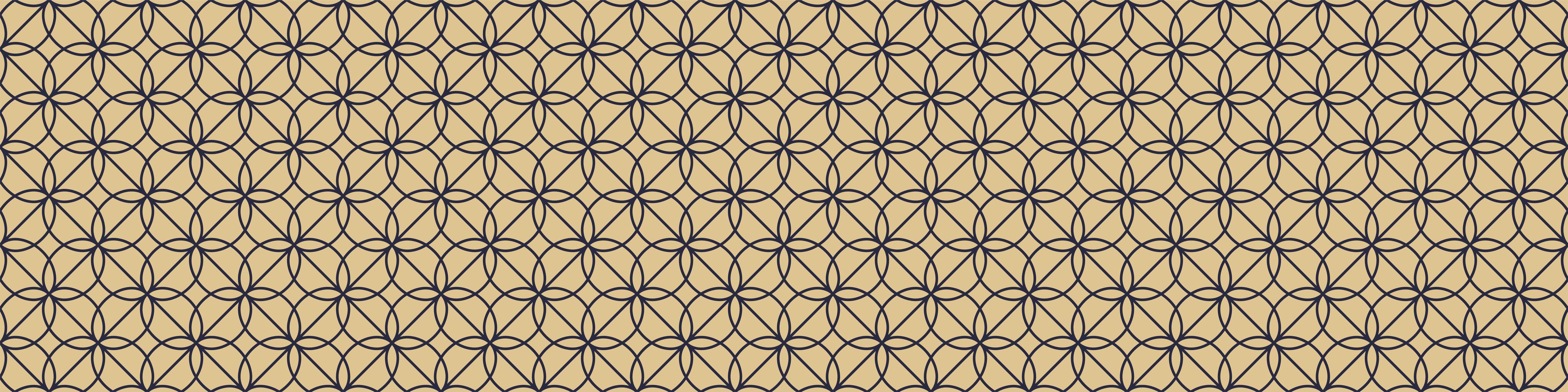 Küchenrückwand-Elegantes Muster in Gold und Beige