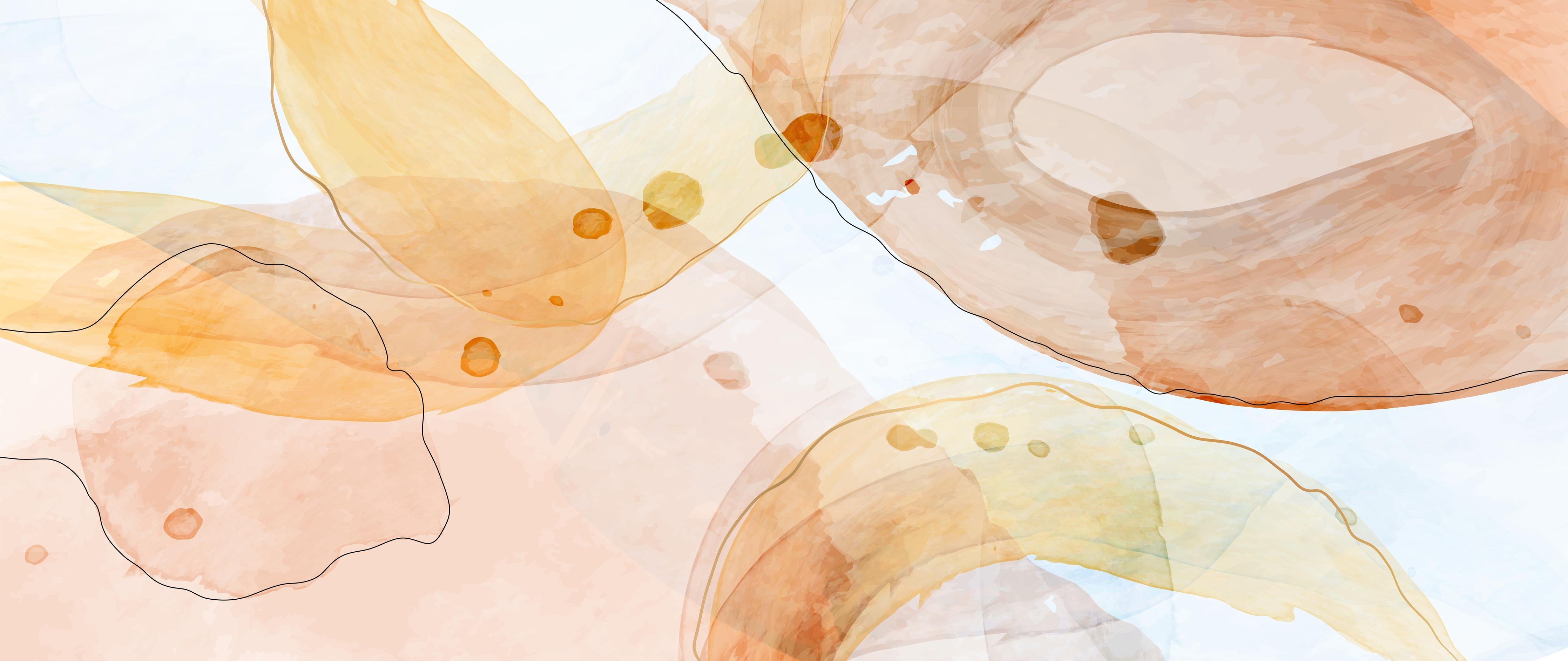 Küchenrückwand-Farbige Aquarell Struktur Kunstbild