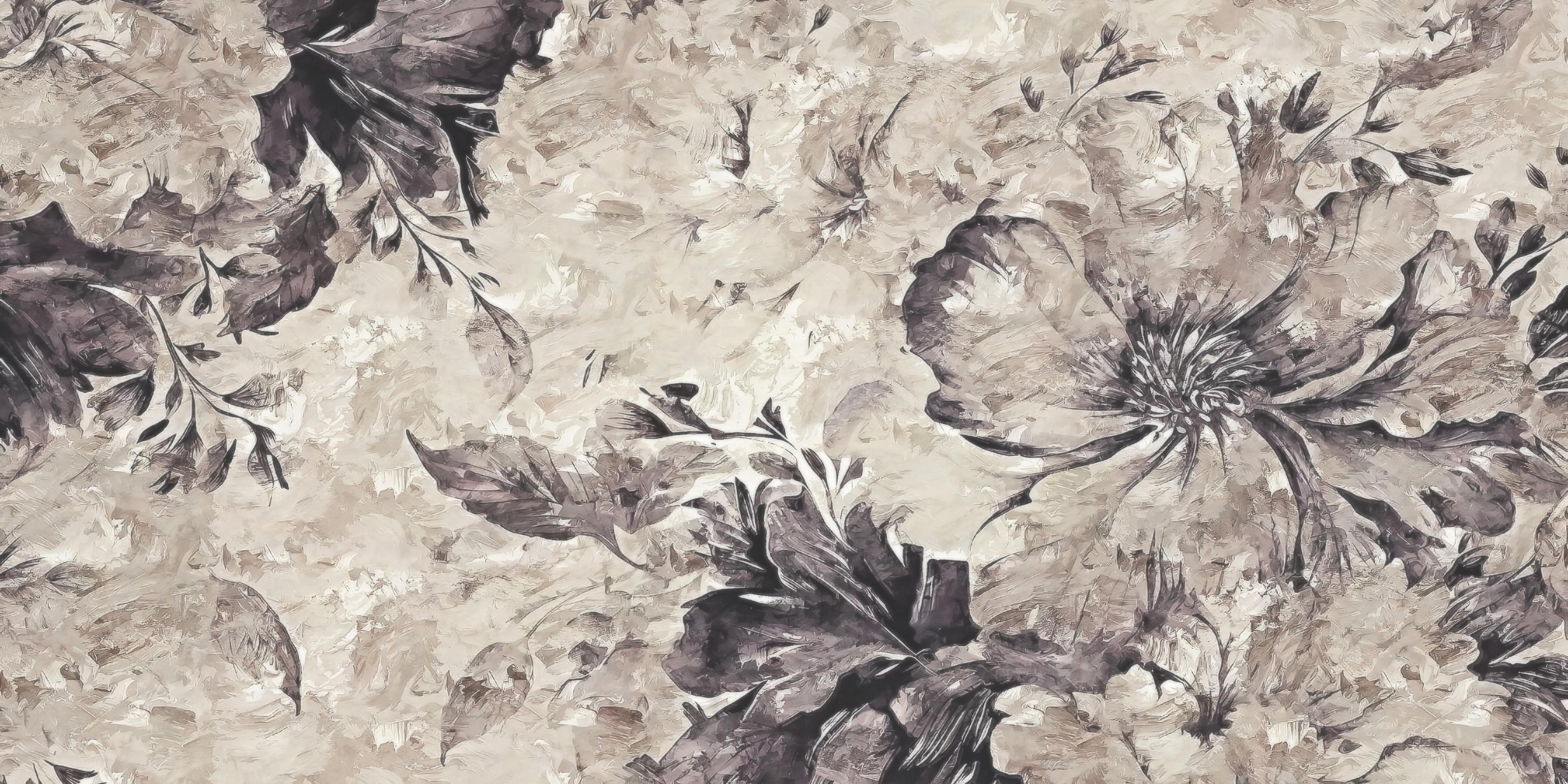 Küchenrückwand-Gemälde - Büsche