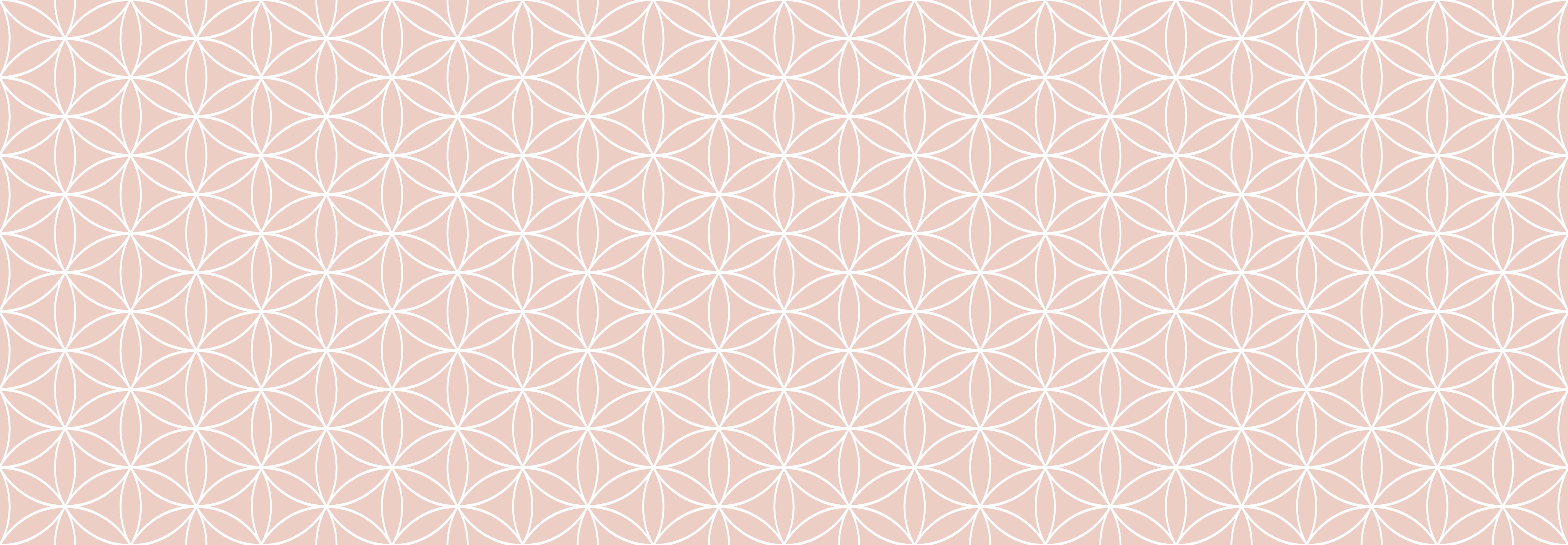 Küchenrückwand-Geometrica Fiori Cipria