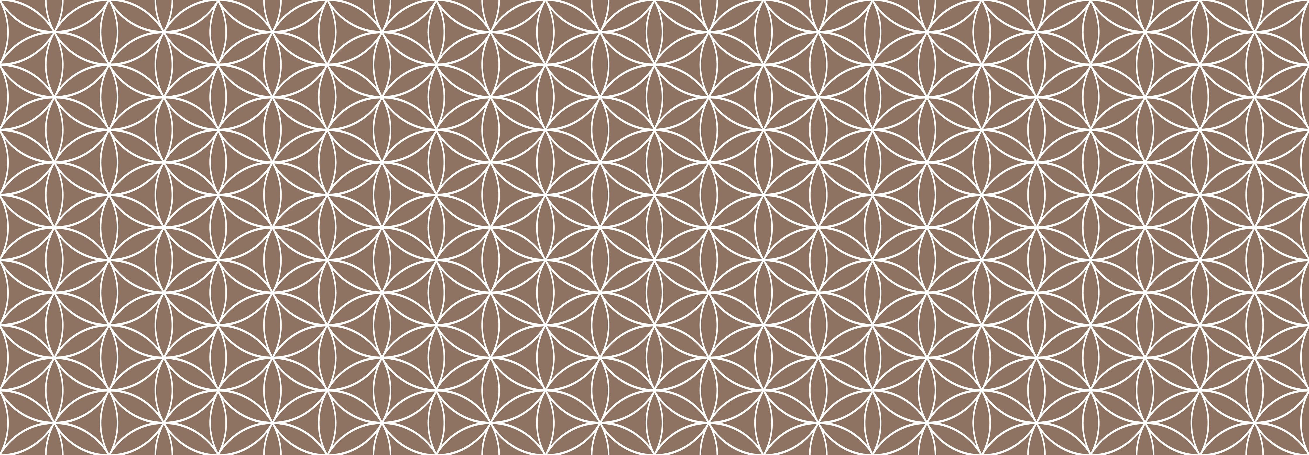 Küchenrückwand-Geometrica Fiori Sigaro