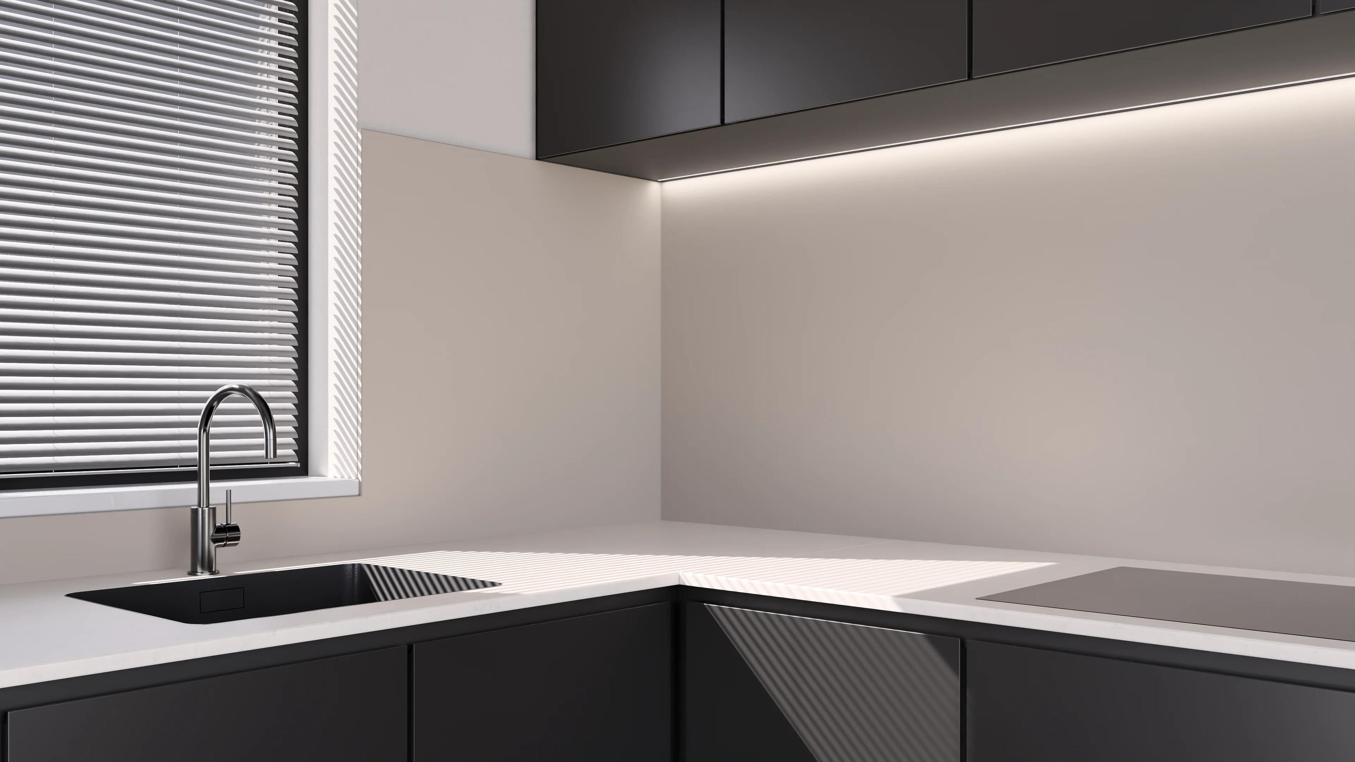 Küchenrückwand - Brown Elegance