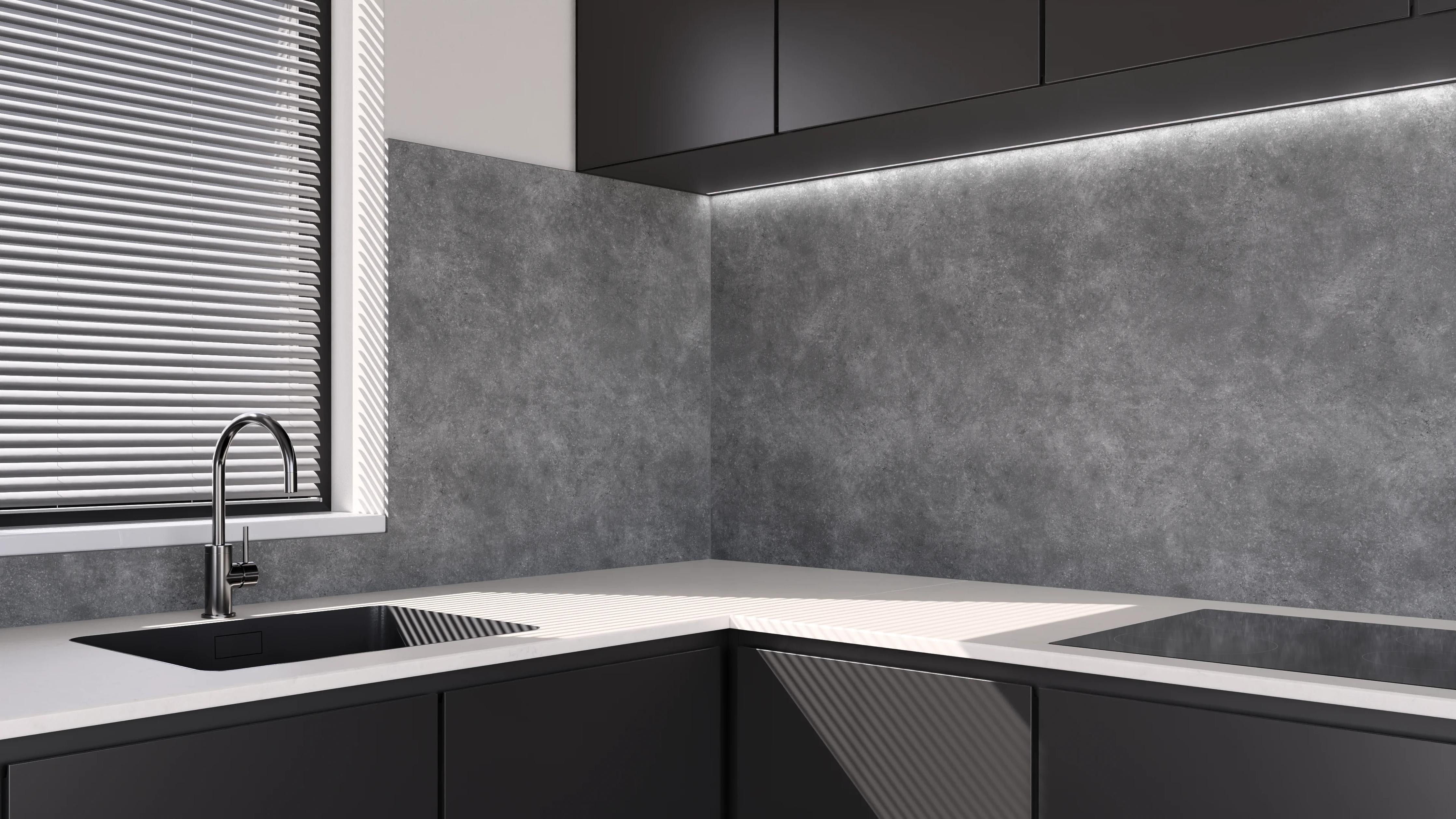 Küchenrückwand - Dark Cloud