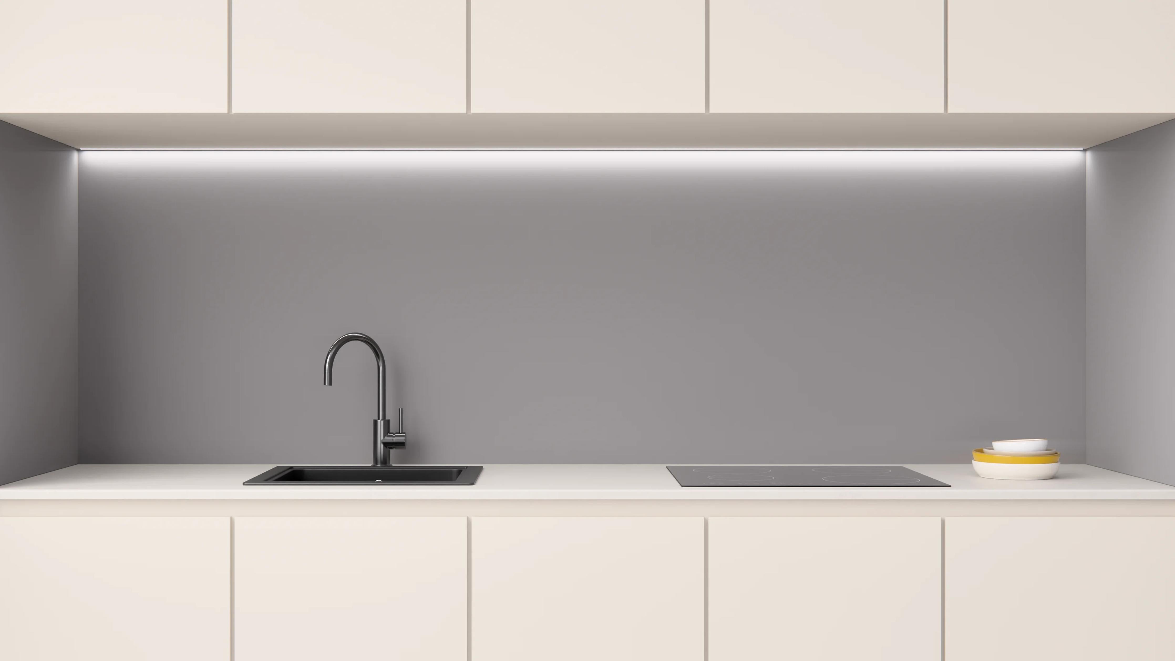 Küchenrückwand - Grey Phantasy