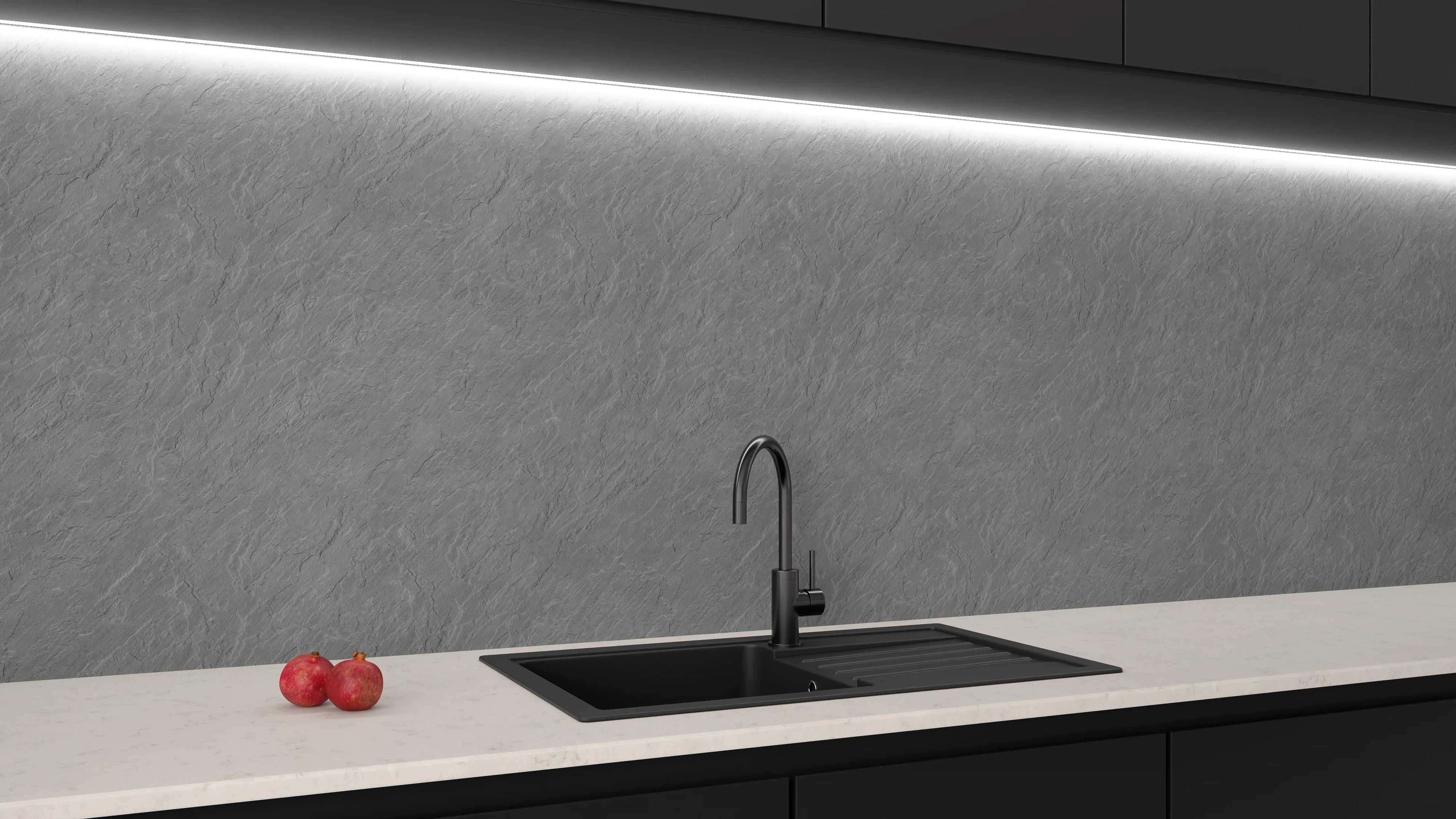 Küchenrückwand - Iron Cloud