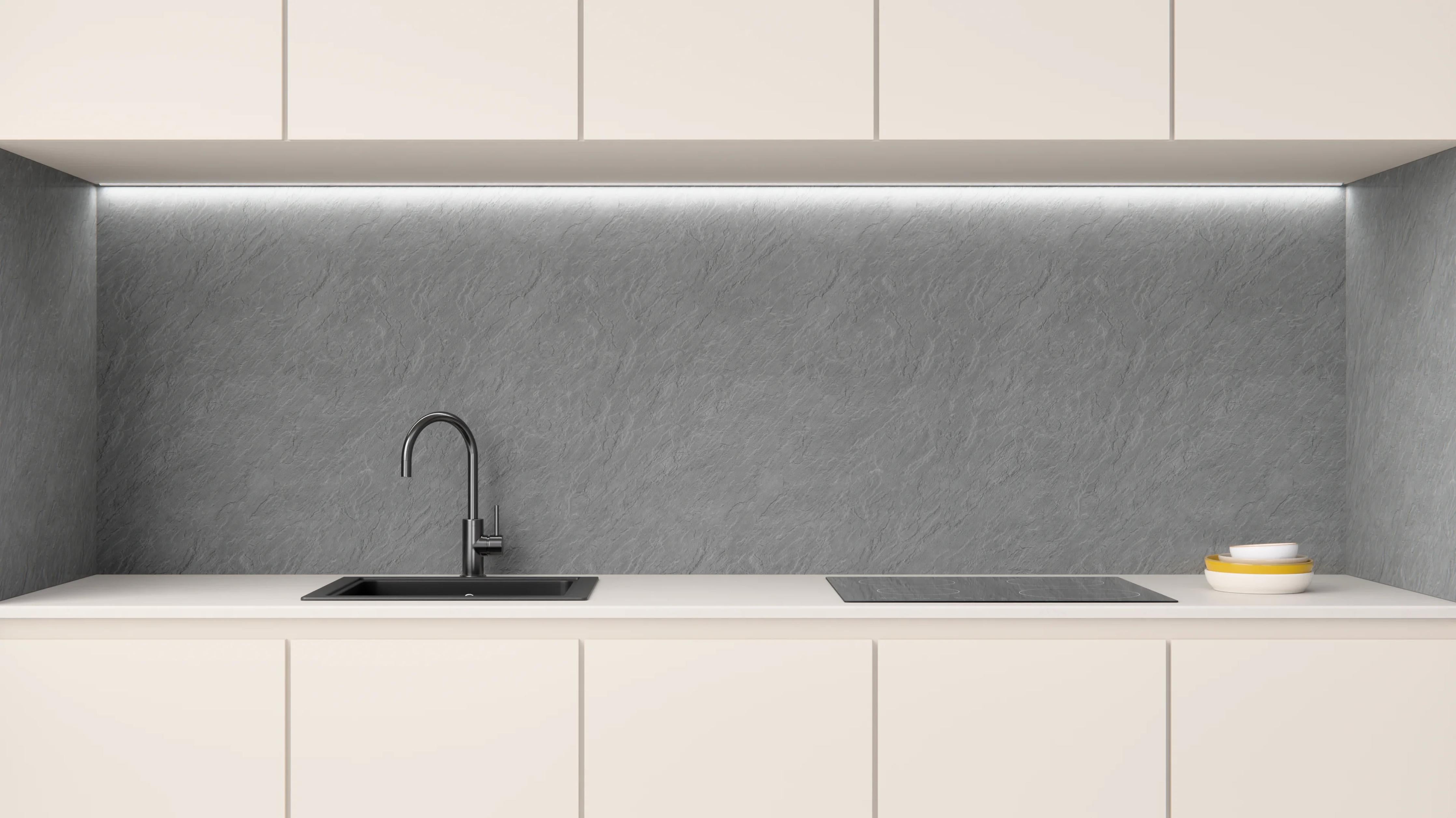 Küchenrückwand - Iron Cloud