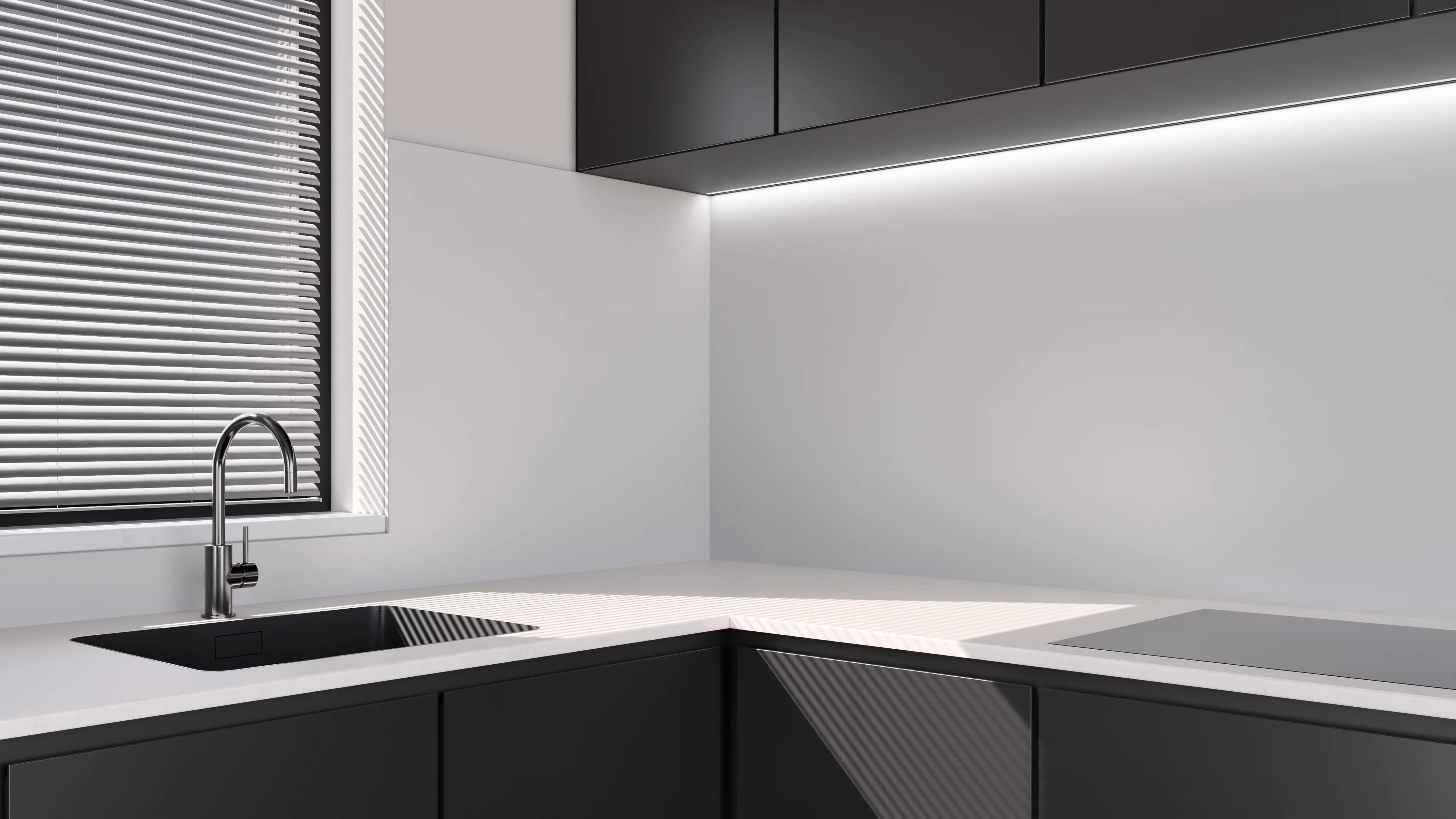 Küchenrückwand - Light Greyphoria