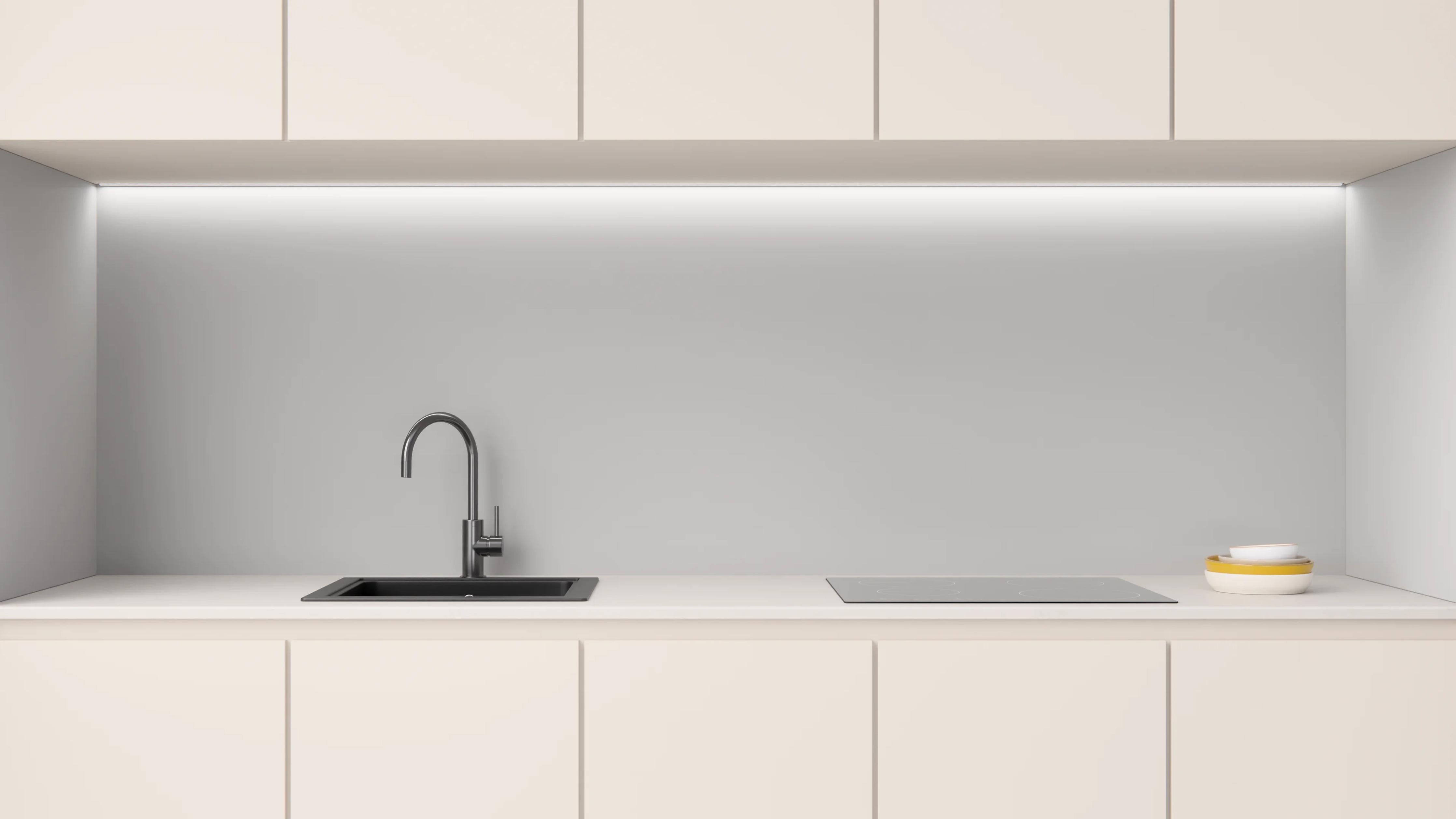 Küchenrückwand - Light Greyphoria