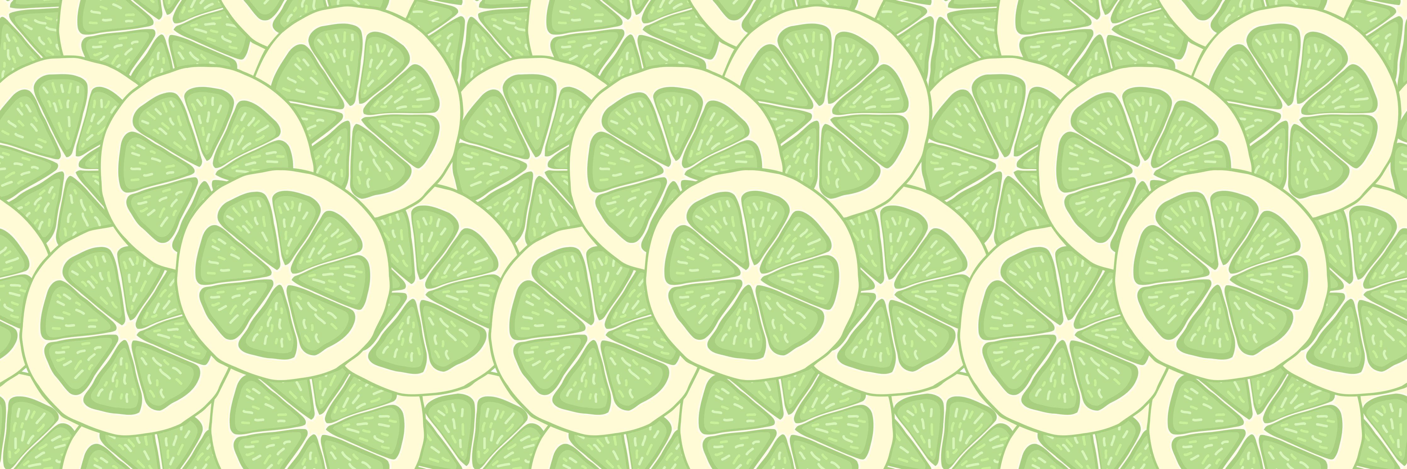 Küchenrückwand-Limetten-Muster Grün