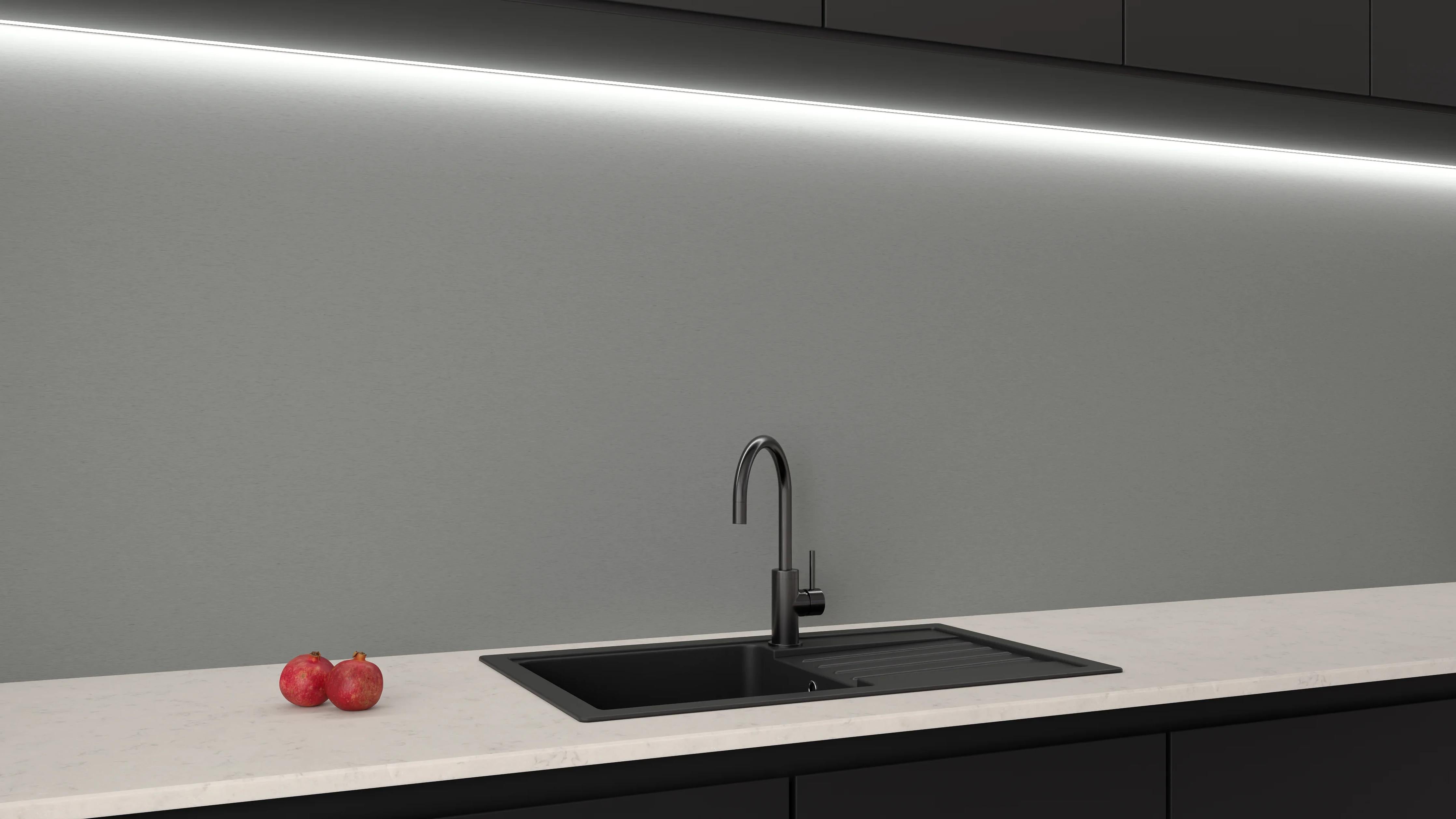 Küchenrückwand - Modern Greyphoria