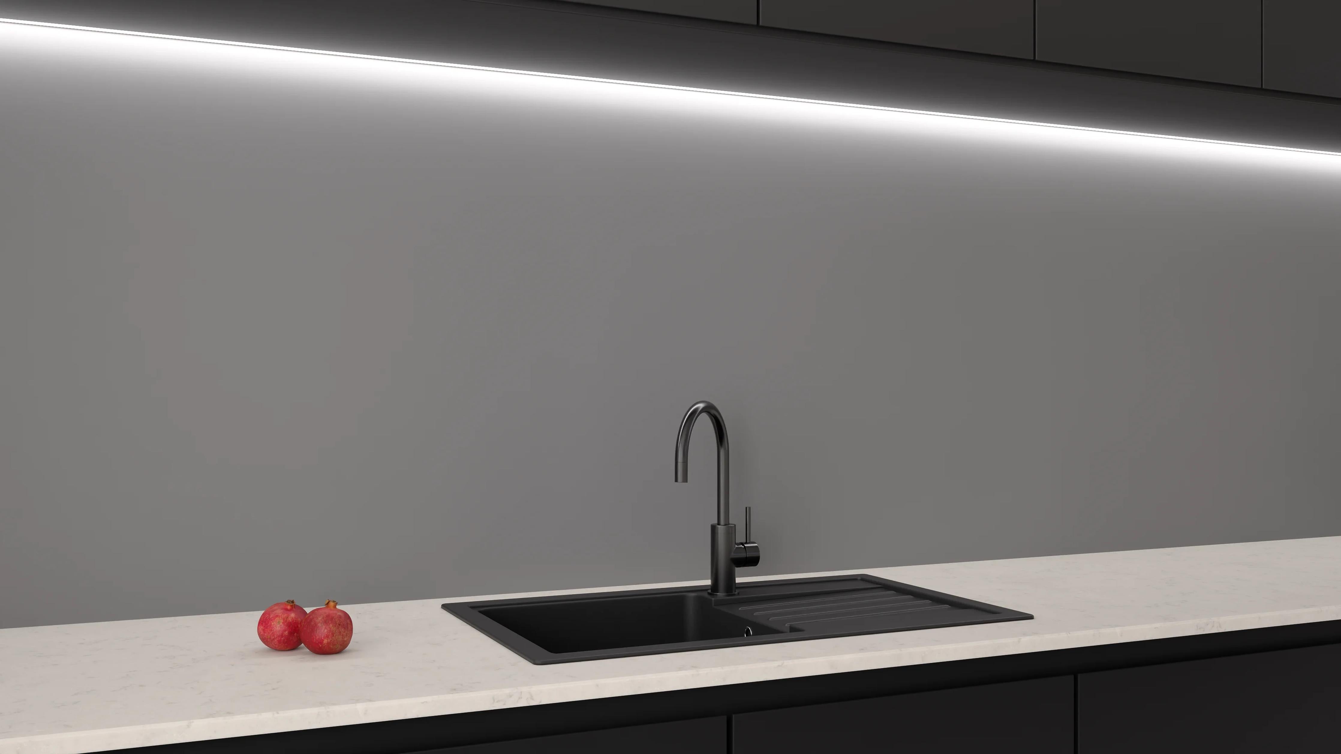 Küchenrückwand - Premium Grey