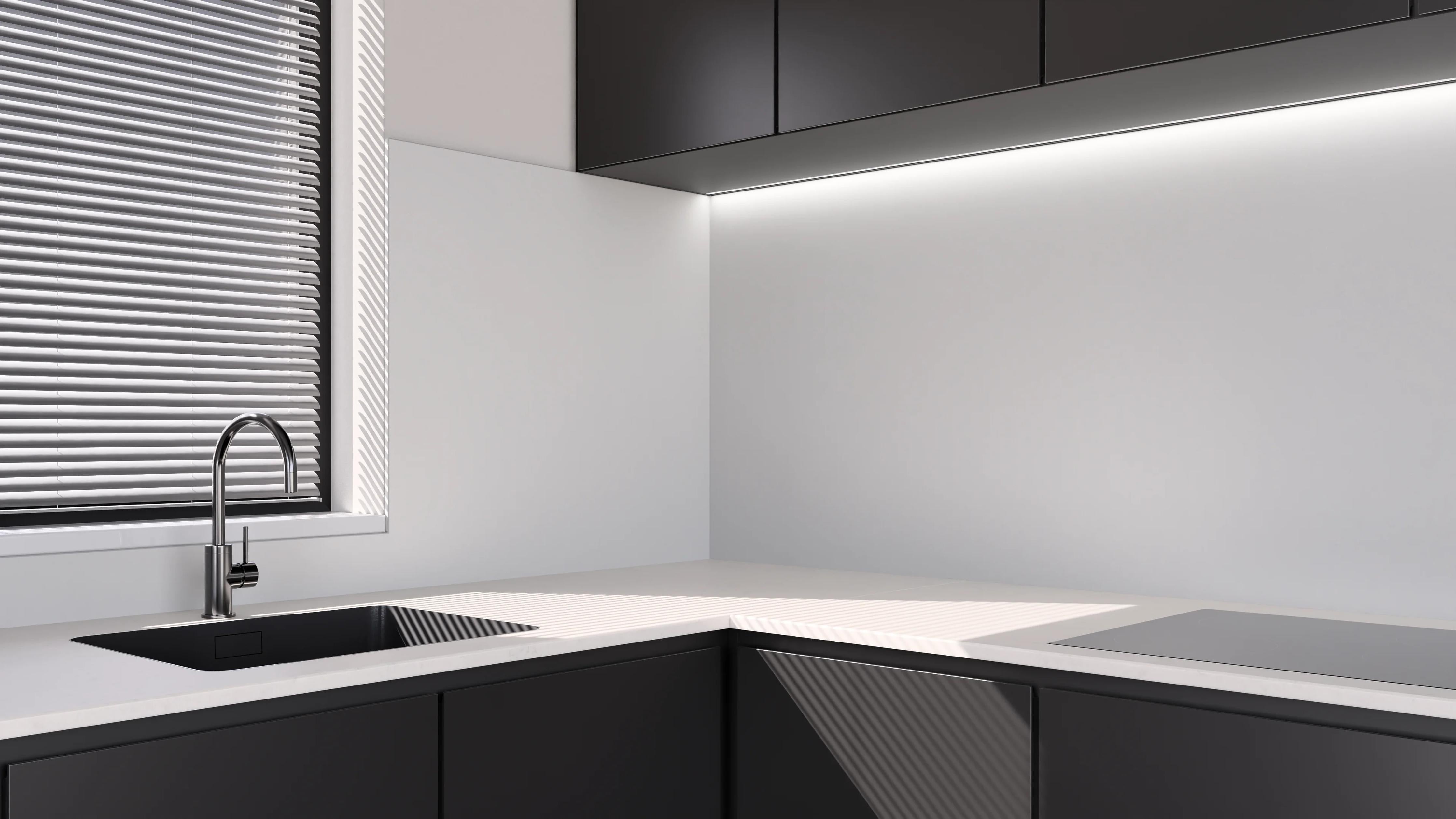 Küchenrückwand - Pure White Cream