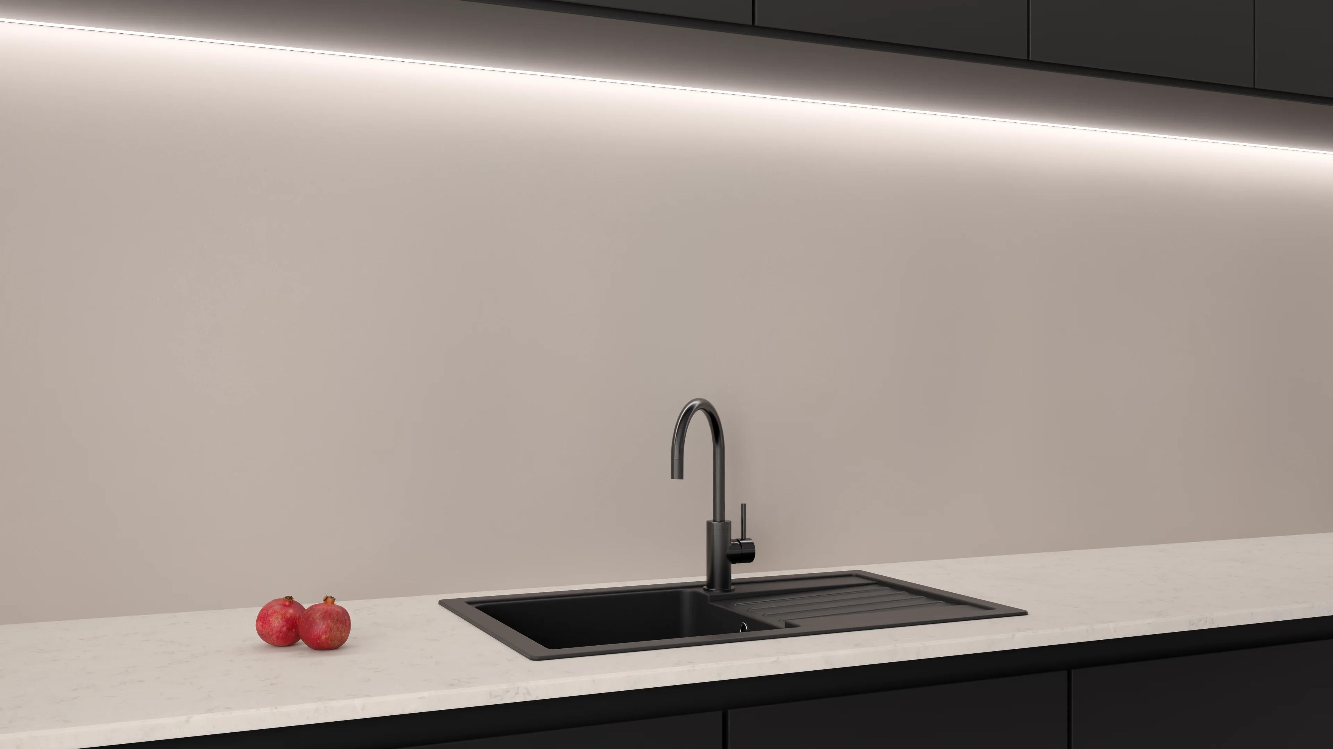 Küchenrückwand - Sand Beige