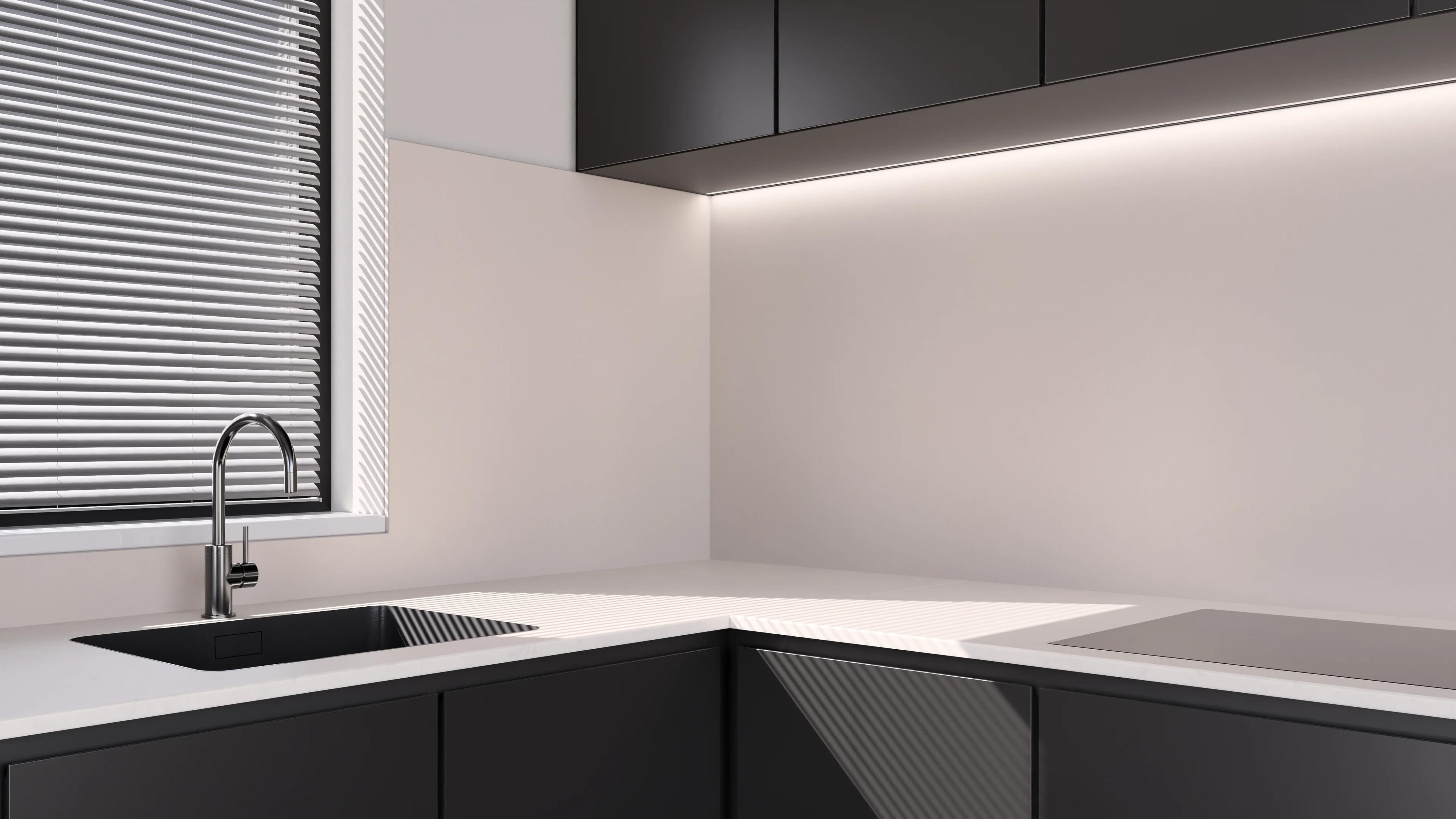 Küchenrückwand - Sand Beige