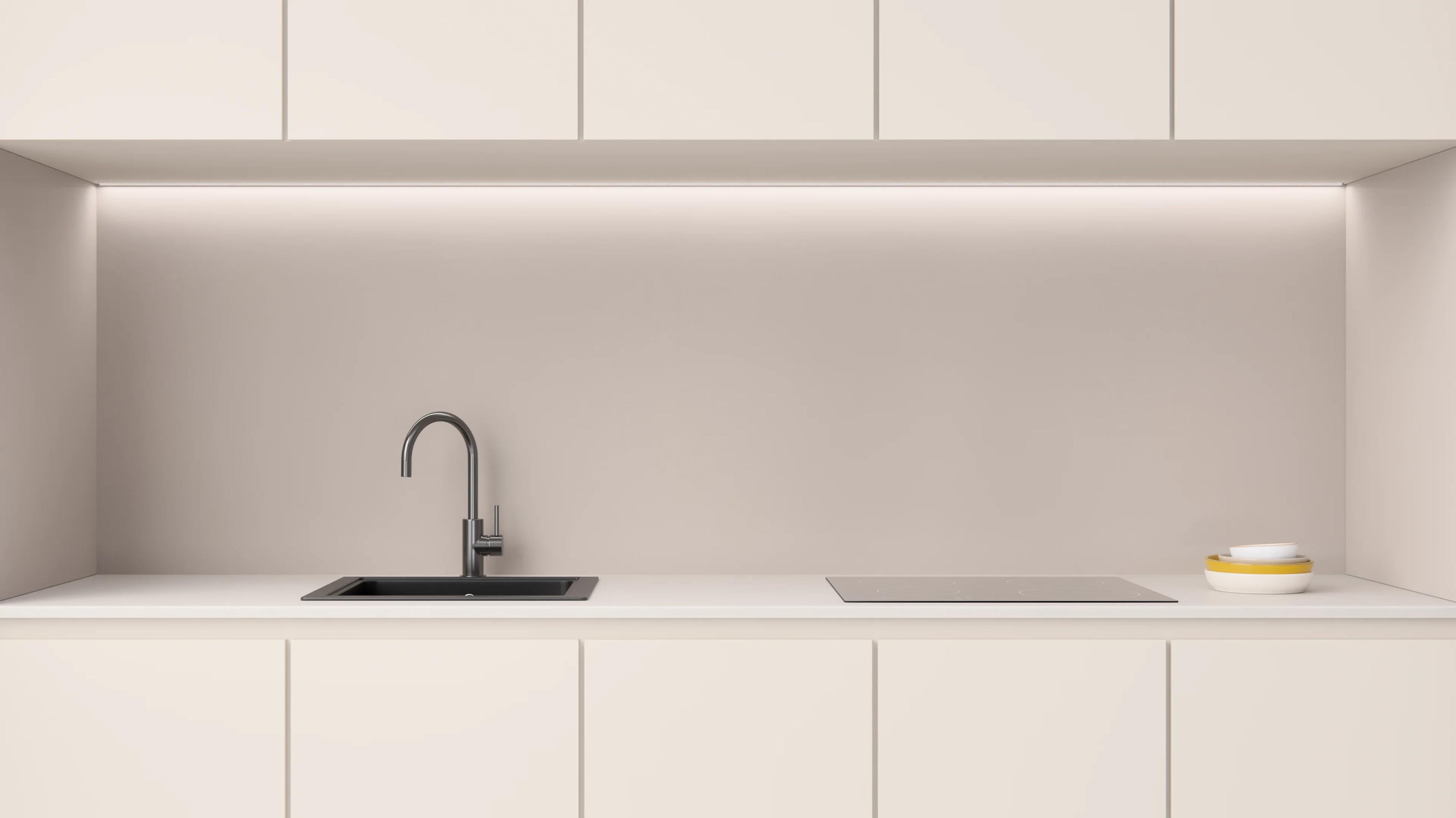 Küchenrückwand - Sand Beige