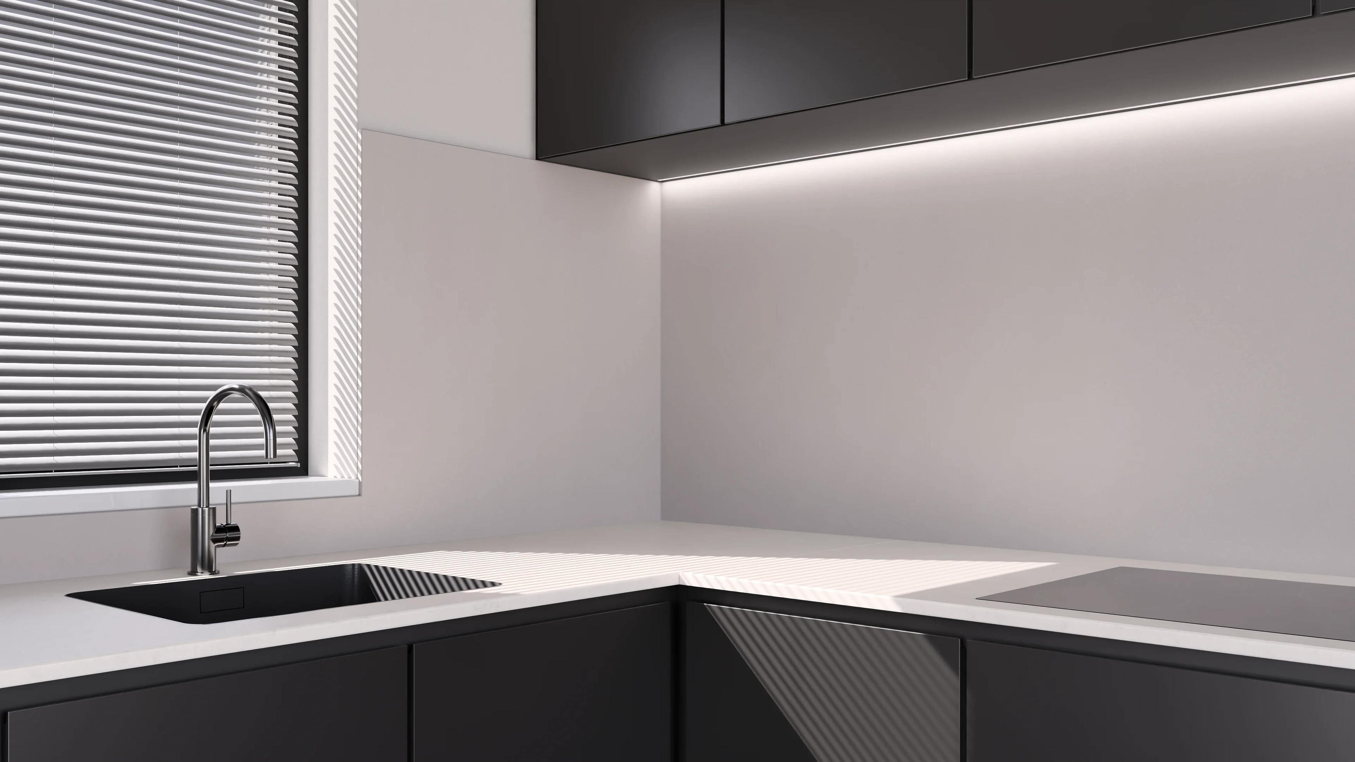 Küchenrückwand - Sand Grey