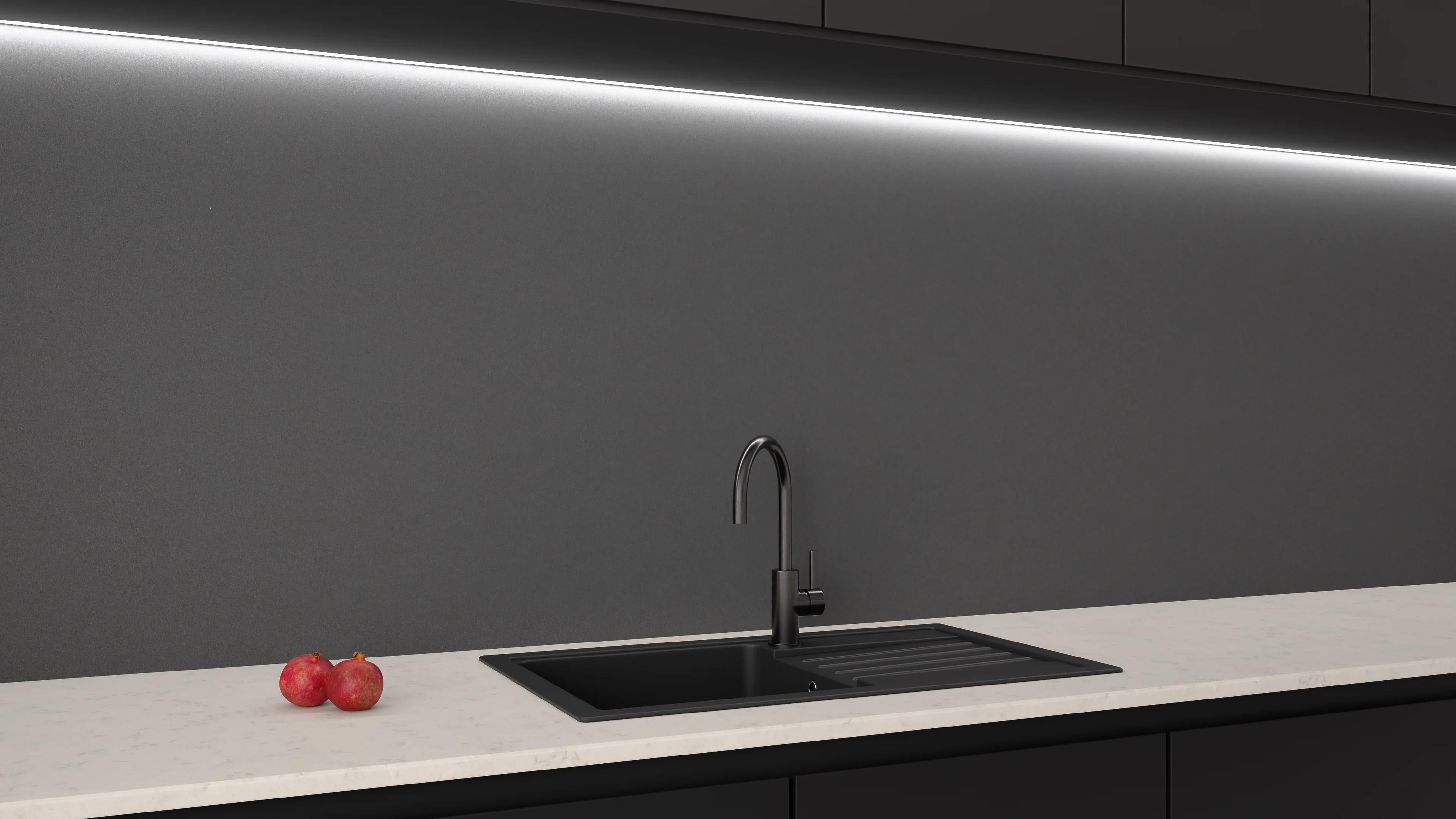 Küchenrückwand - Street Grey