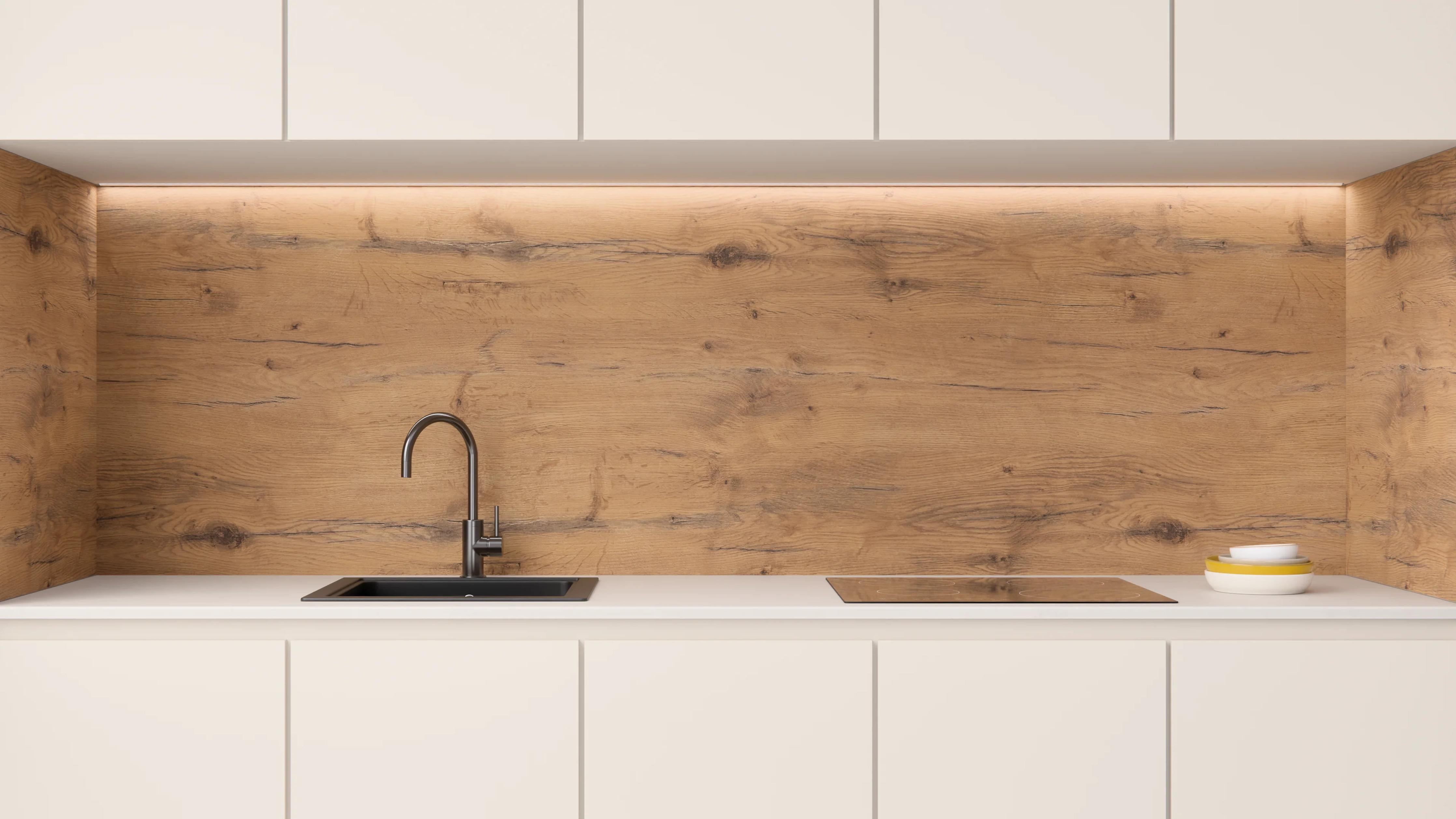 Küchenrückwand - Wooden Dream