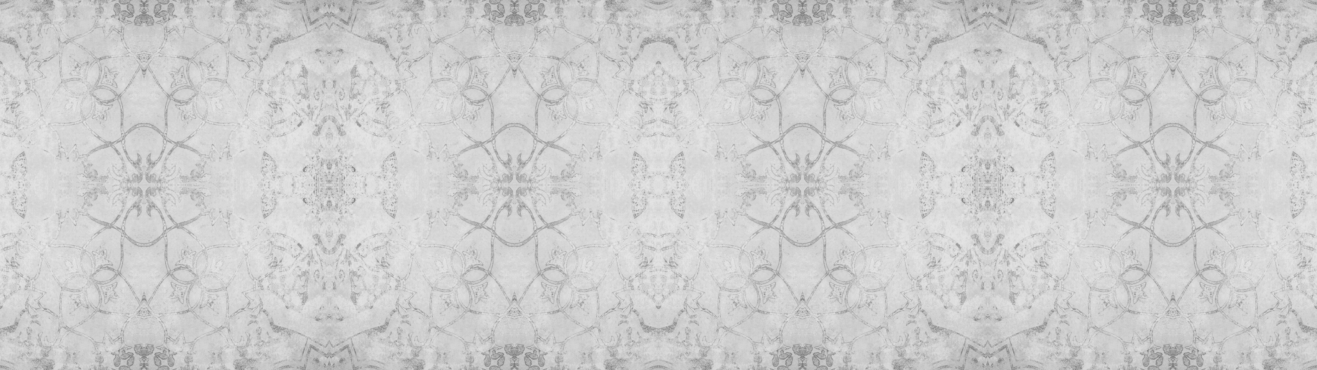 Küchenrückwand-Abgenutzte weiße Tapetenmuster