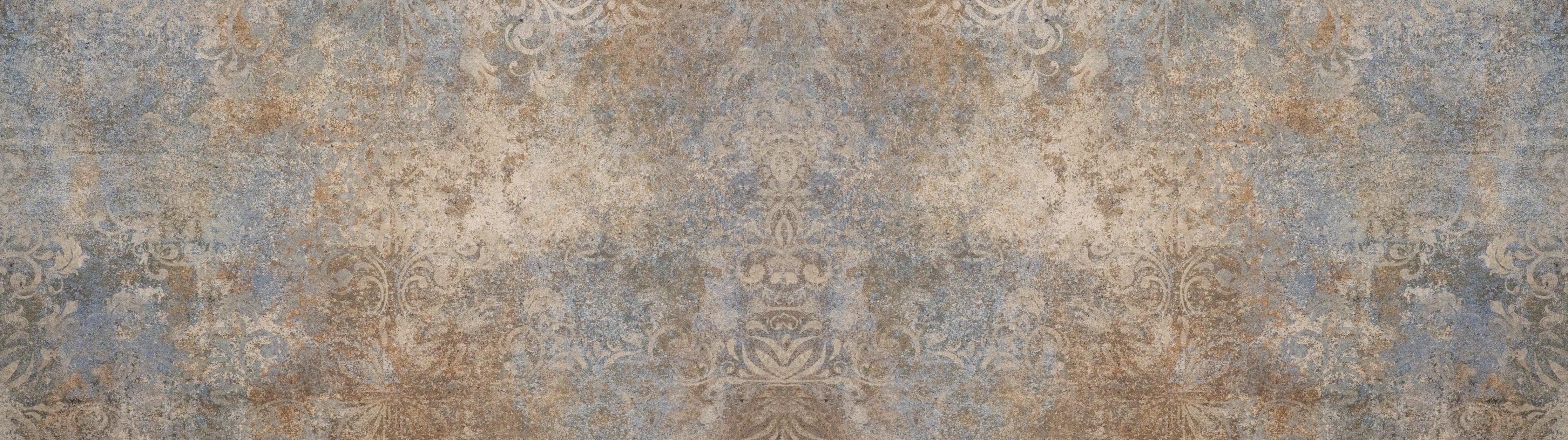 Küchenrückwand-Altes abgenutztes Mosaik Motiv