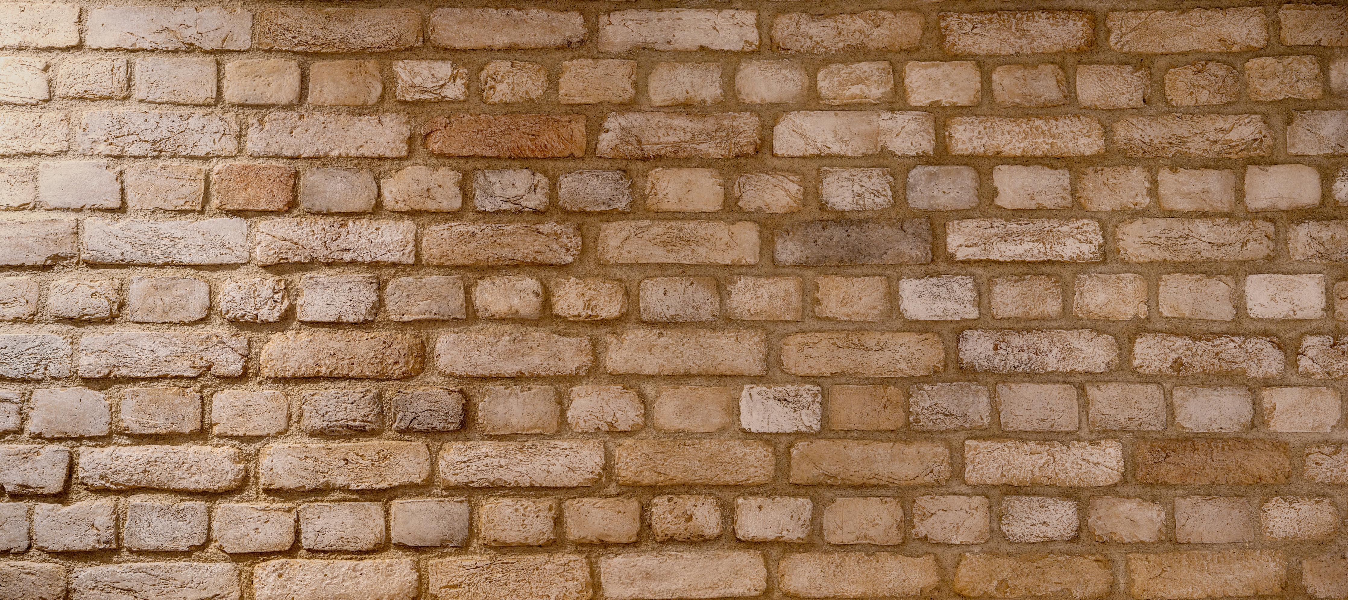 Küchenrückwand-Braune Backsteinmauer Textur