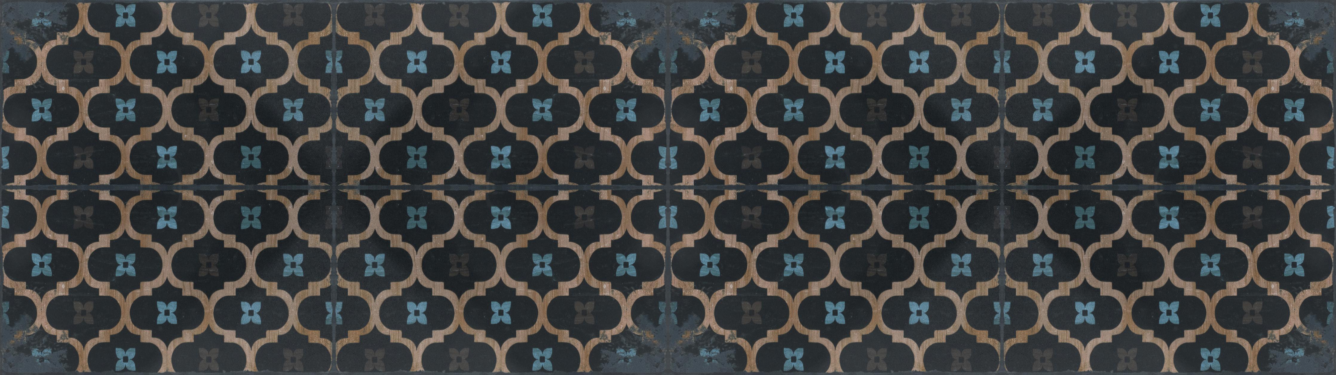 Küchenrückwand-Veraltete künstlerische Fliesen