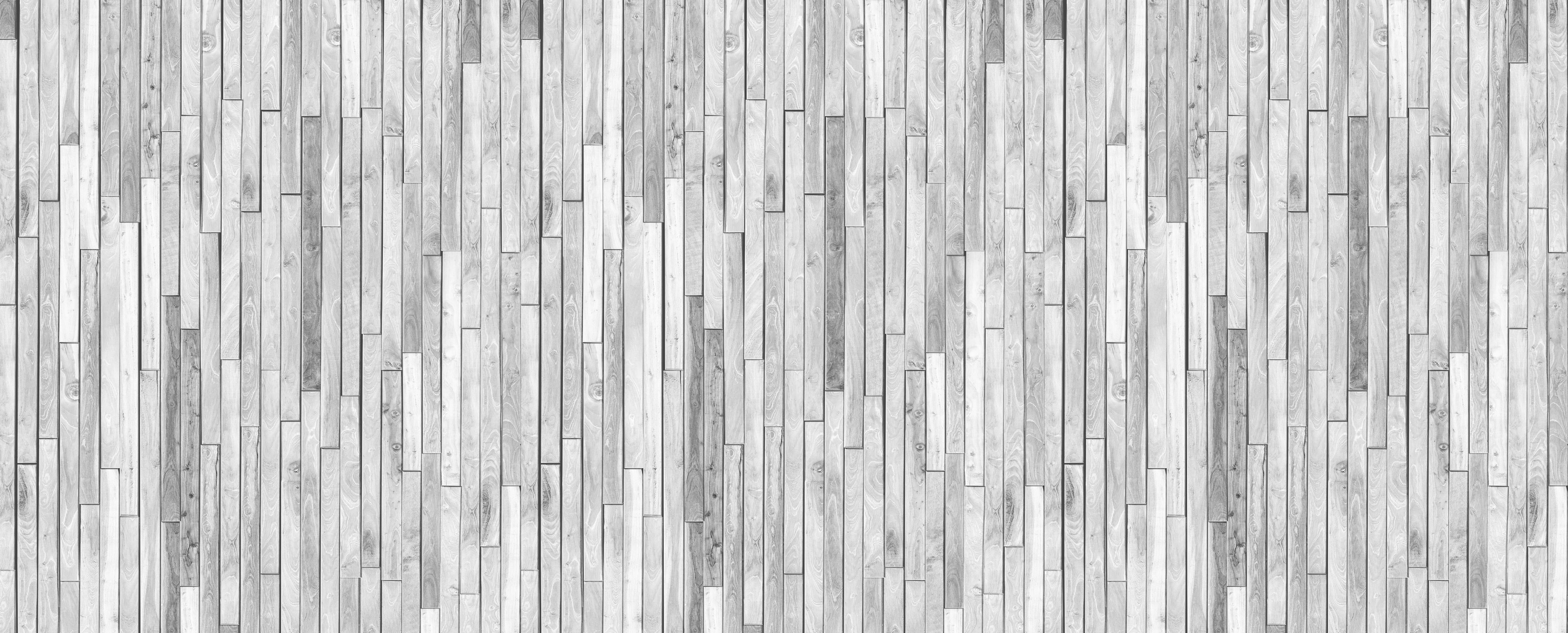 Küchenrückwand-Vertikale weiße kleine Kiefernholzstücke