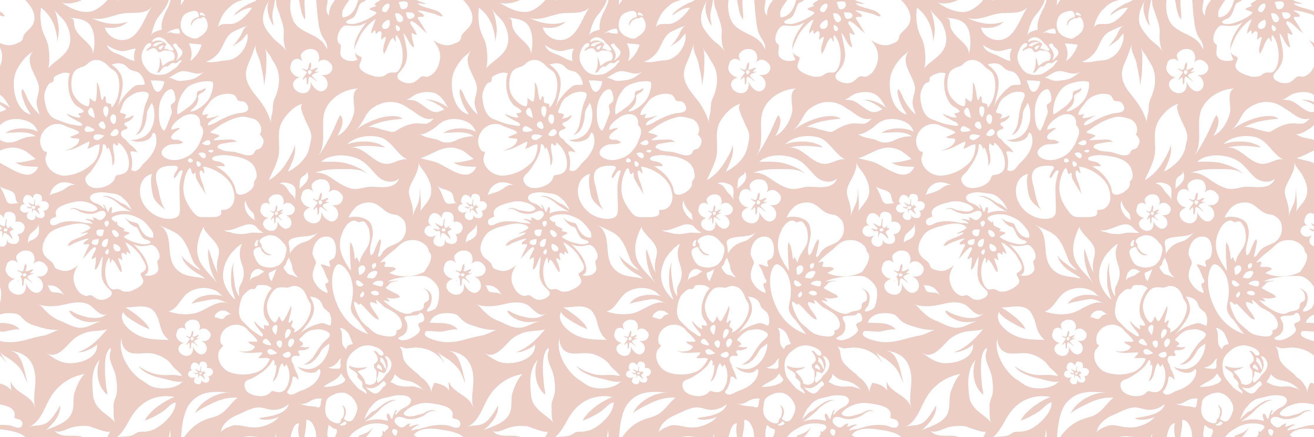 Küchenrückwand-Natura Floreale Cipria