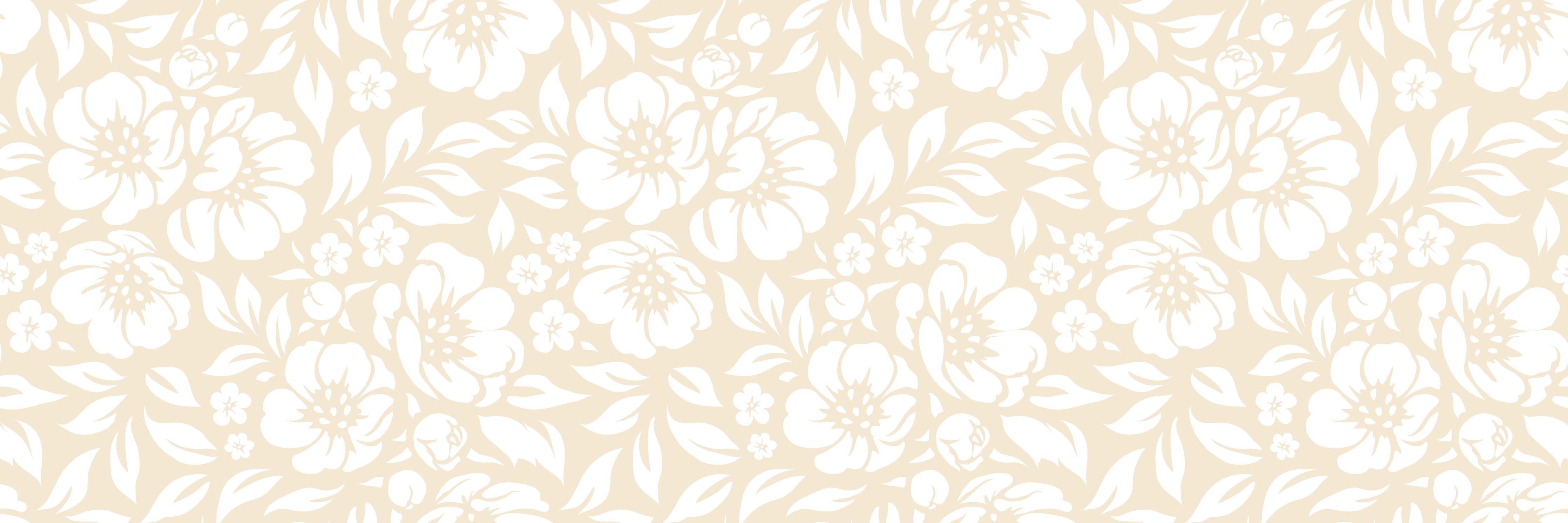 Küchenrückwand-Natura Floreale Crema