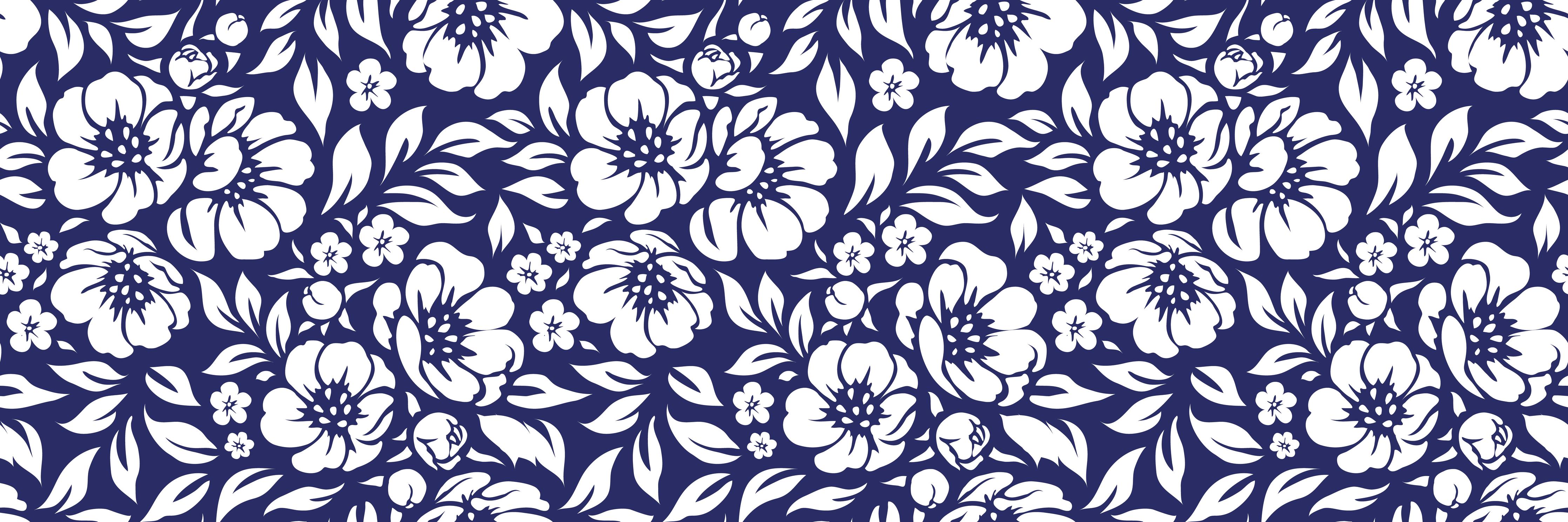 Küchenrückwand-Natura Floreale Zaffiro