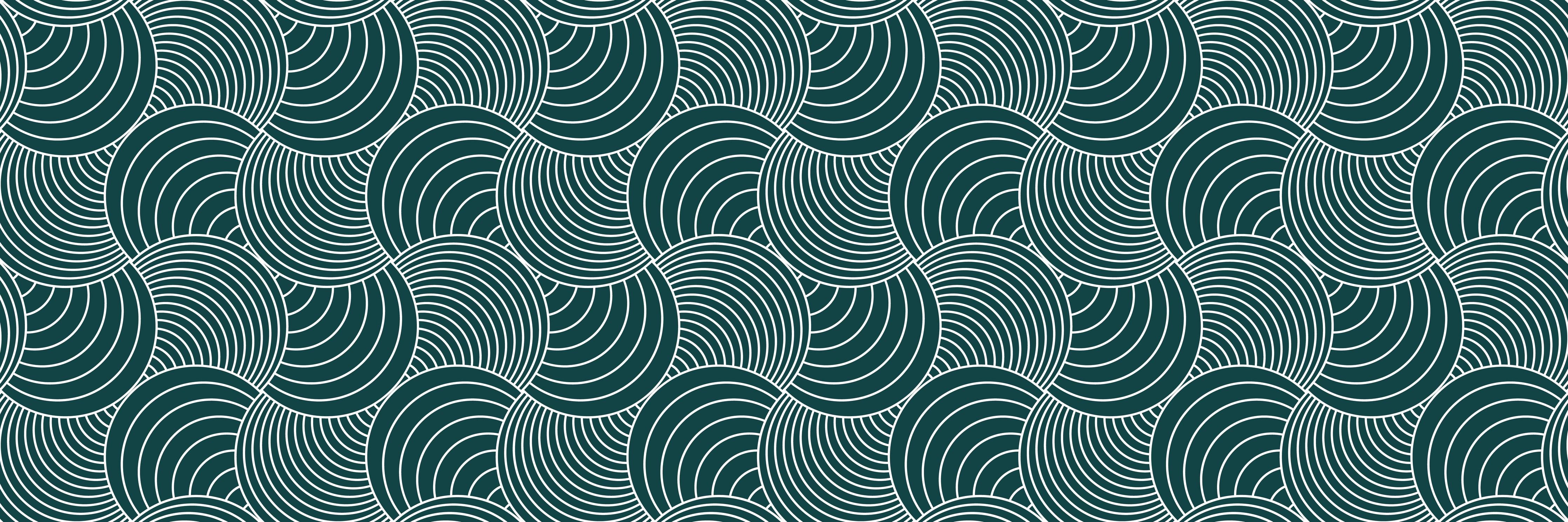 Küchenrückwand-Onde Imaginario Verde petrolio