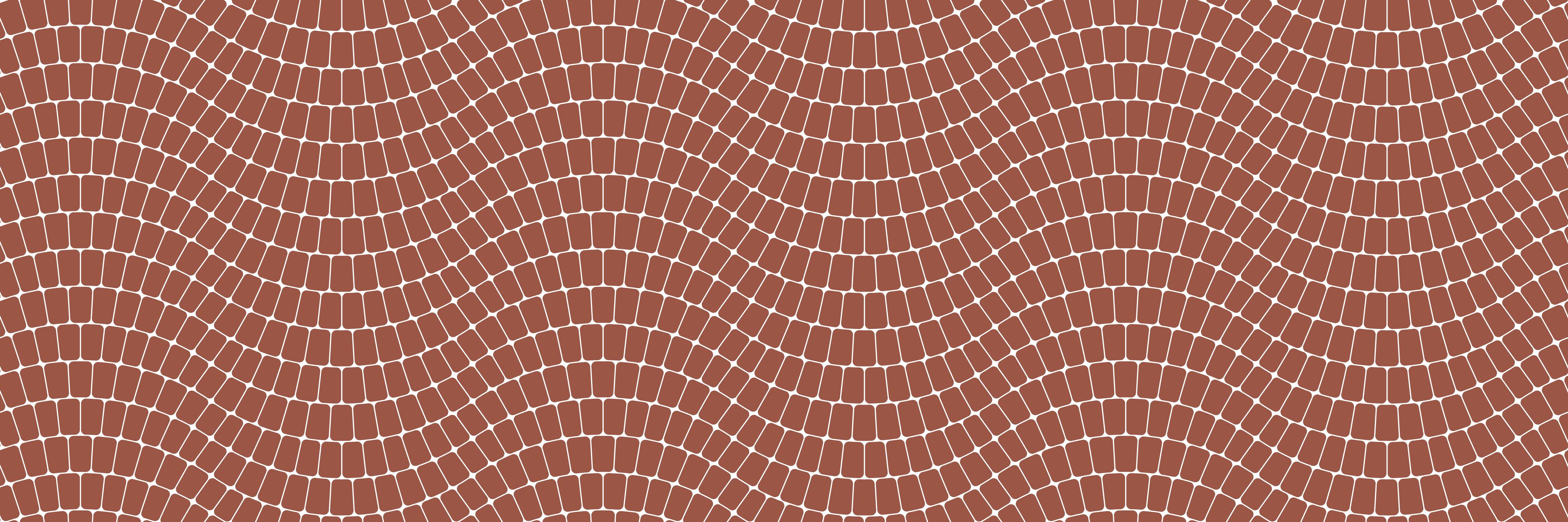 Küchenrückwand-Onde Sinuoso Ruggine