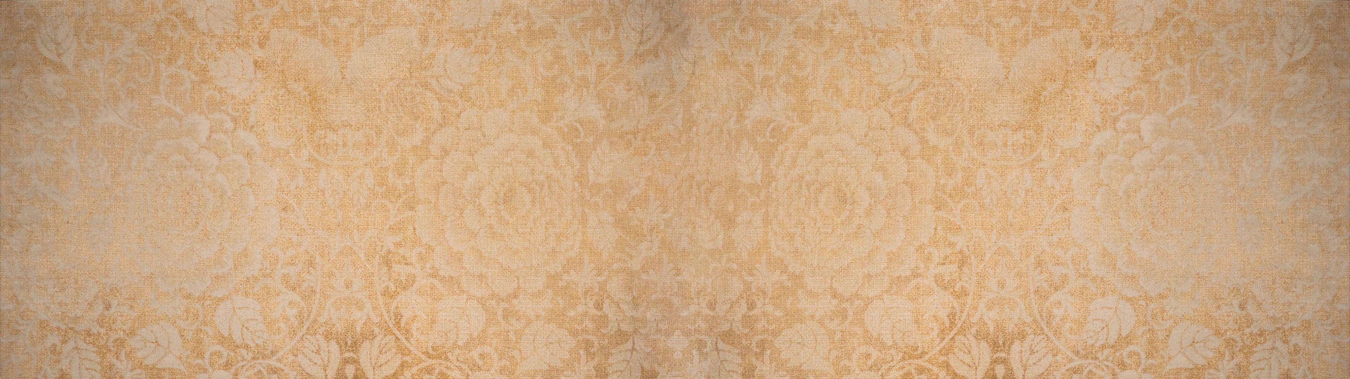 Küchenrückwand-Patchwork Blumen Muster Fliese in Beige