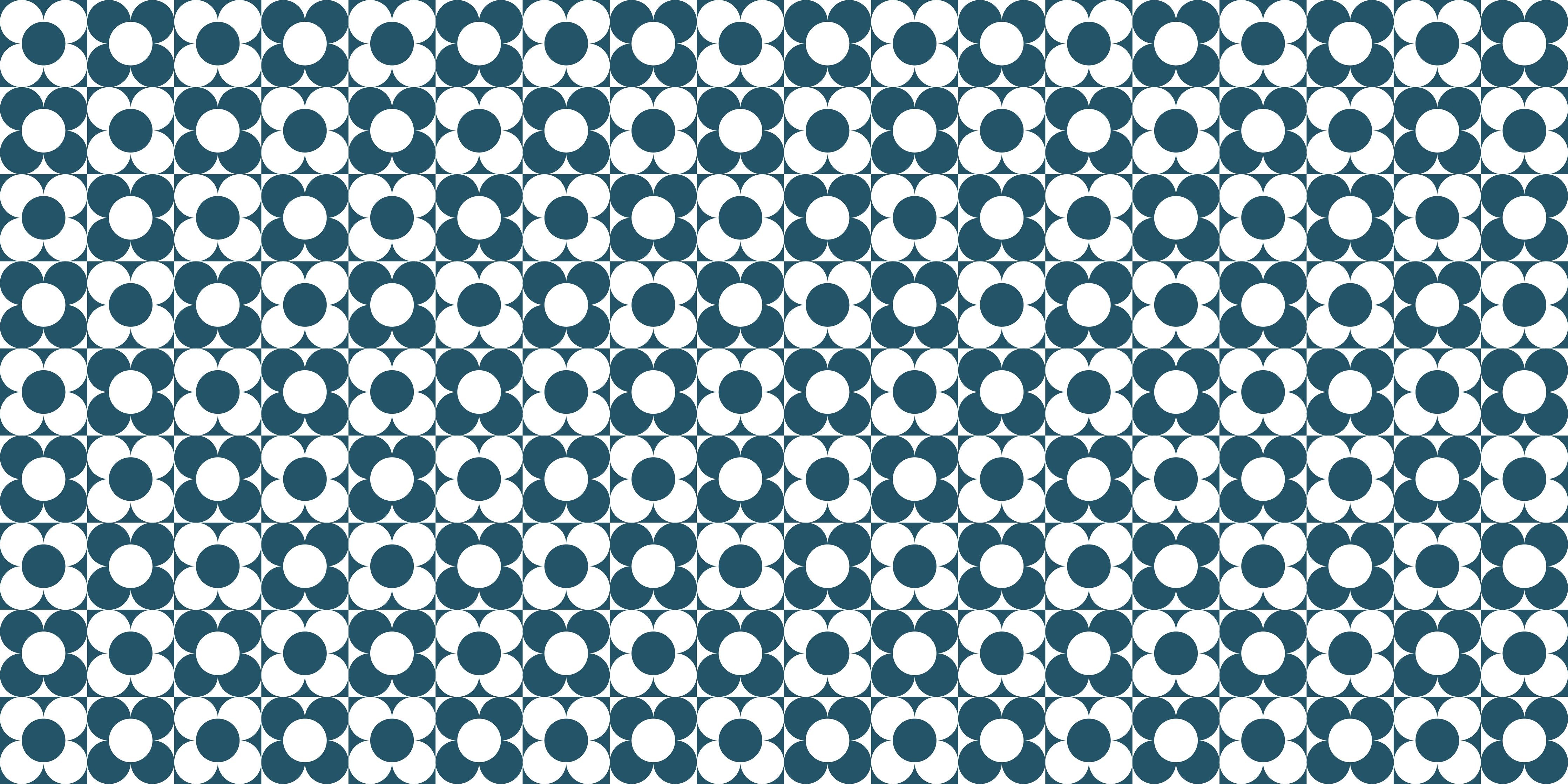 Küchenrückwand-Retro Primavera Blu Petrolio