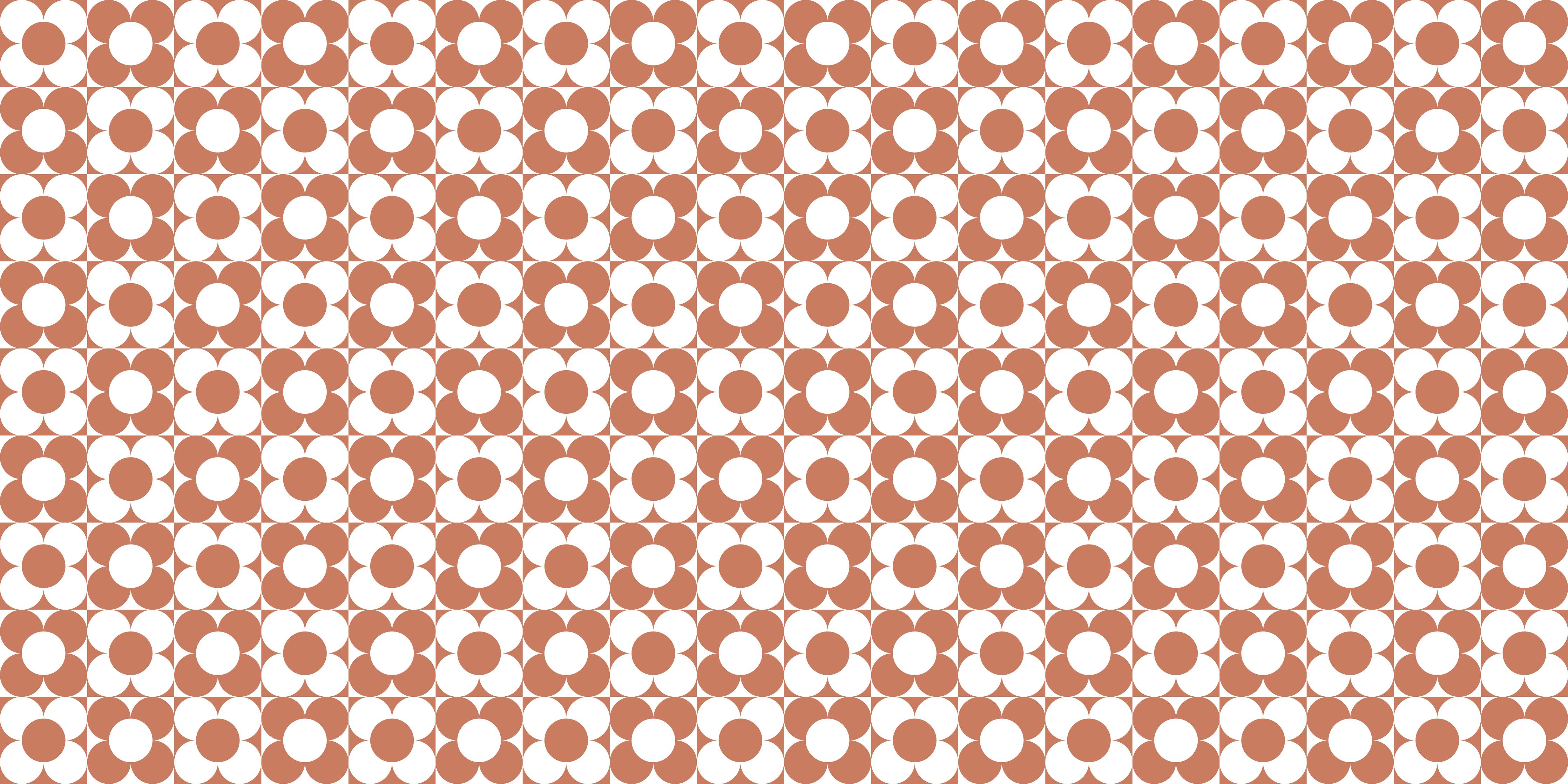 Küchenrückwand-Retro Primavera Terracotta