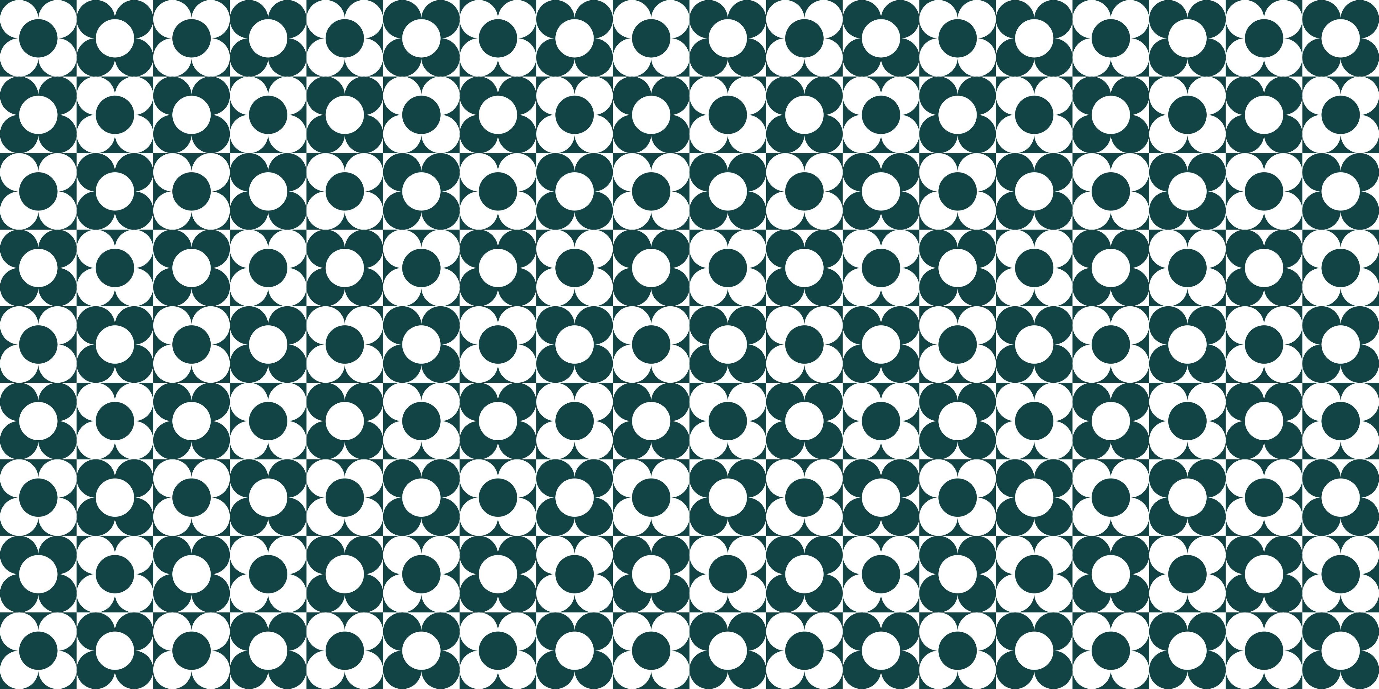 Küchenrückwand-Retro Primavera Verde petrolio