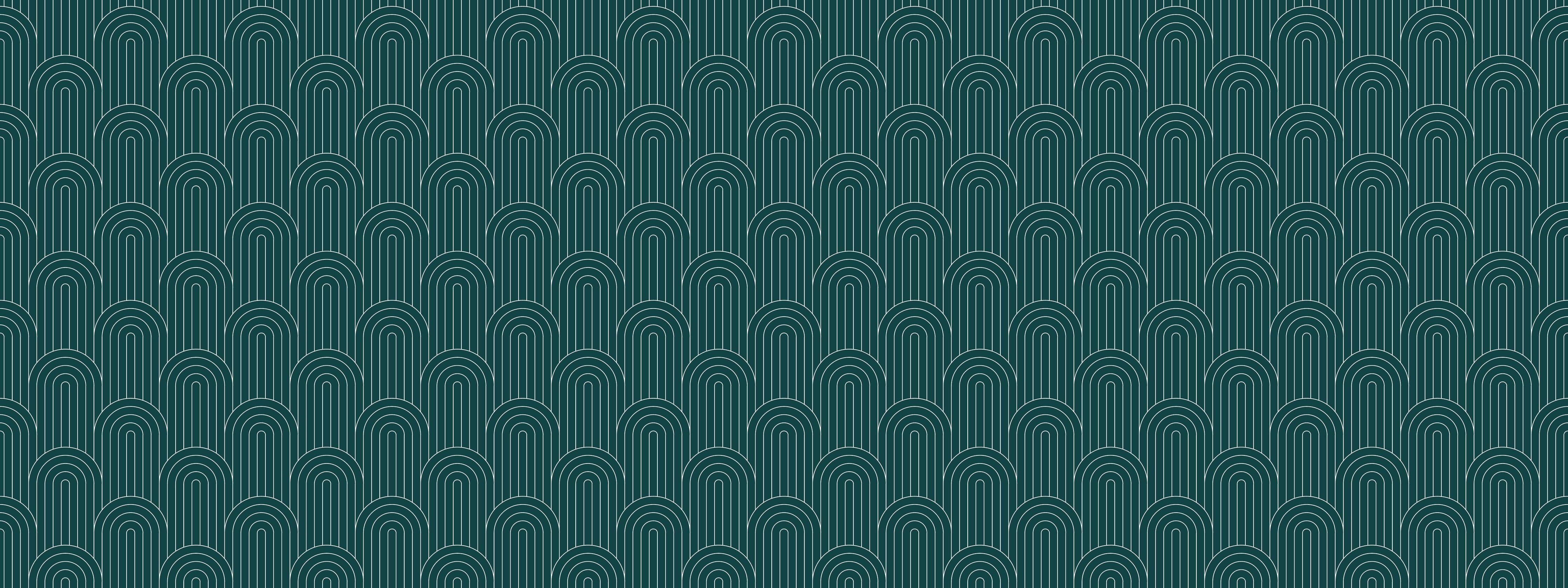 Küchenrückwand-Simmetria Arcate Verde petrolio