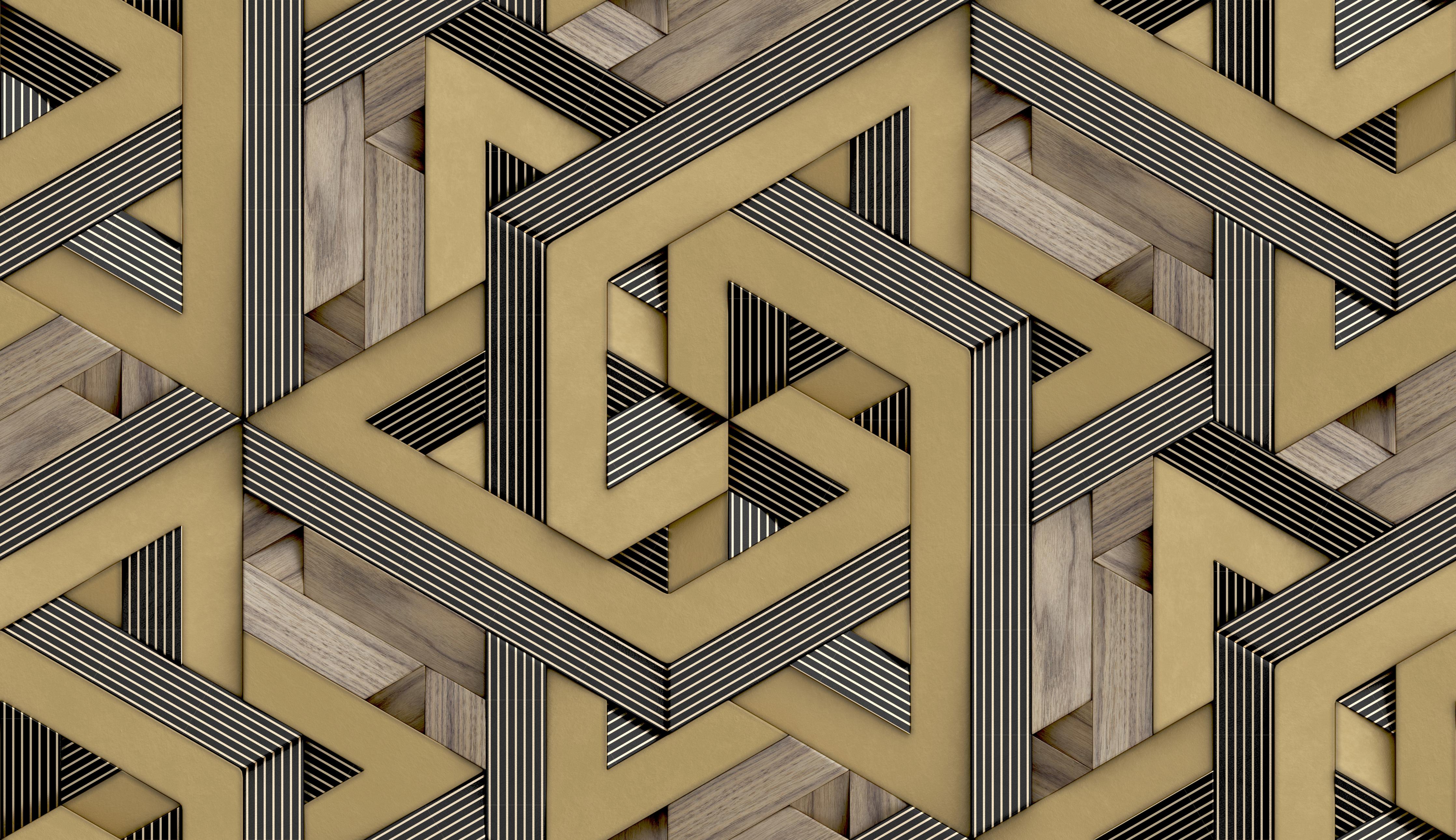 Spritzschutz-3D- Tapeten Muster - Mosaik