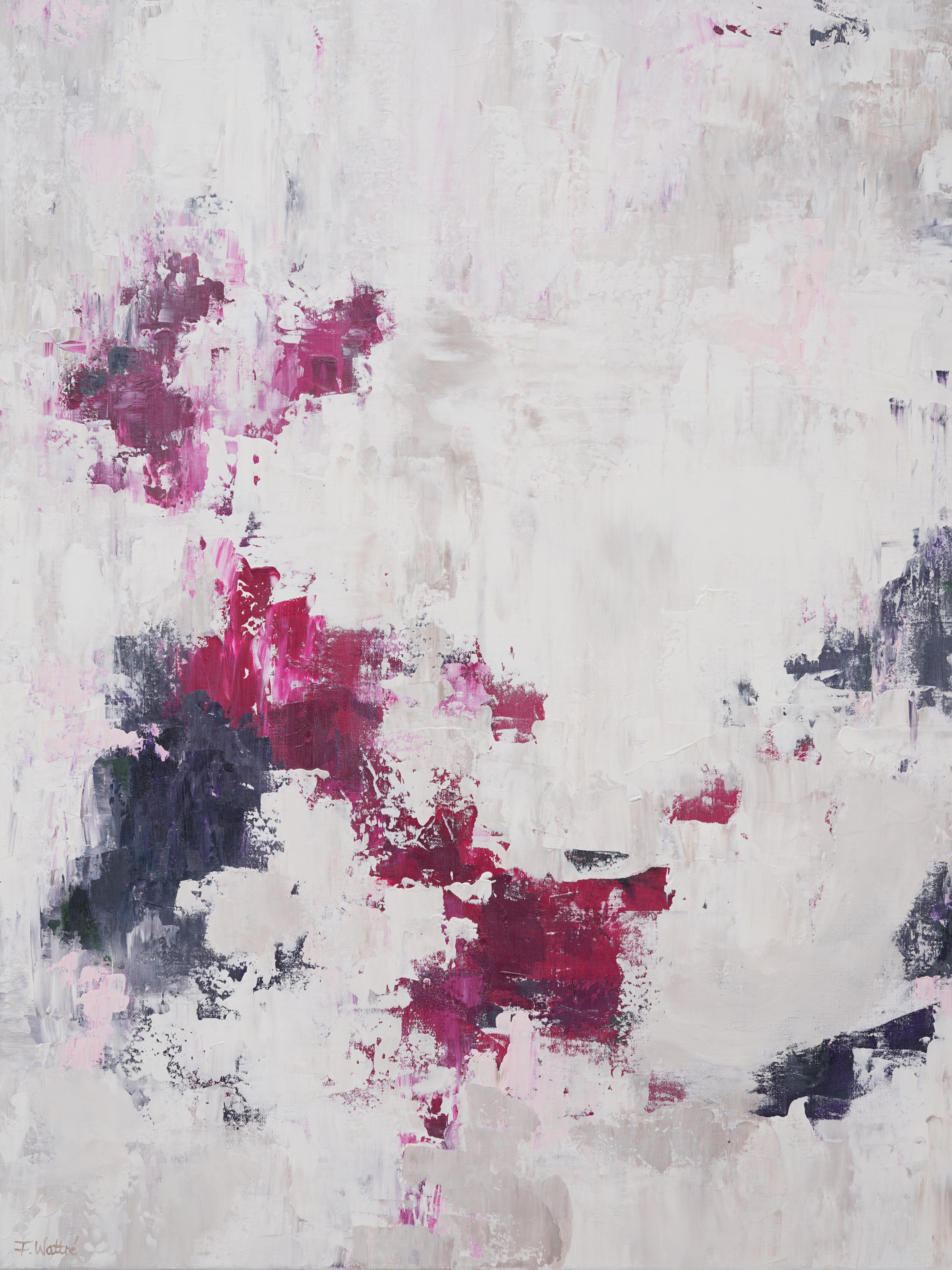 Spritzschutz-Abstraktes Acryl Gemälde