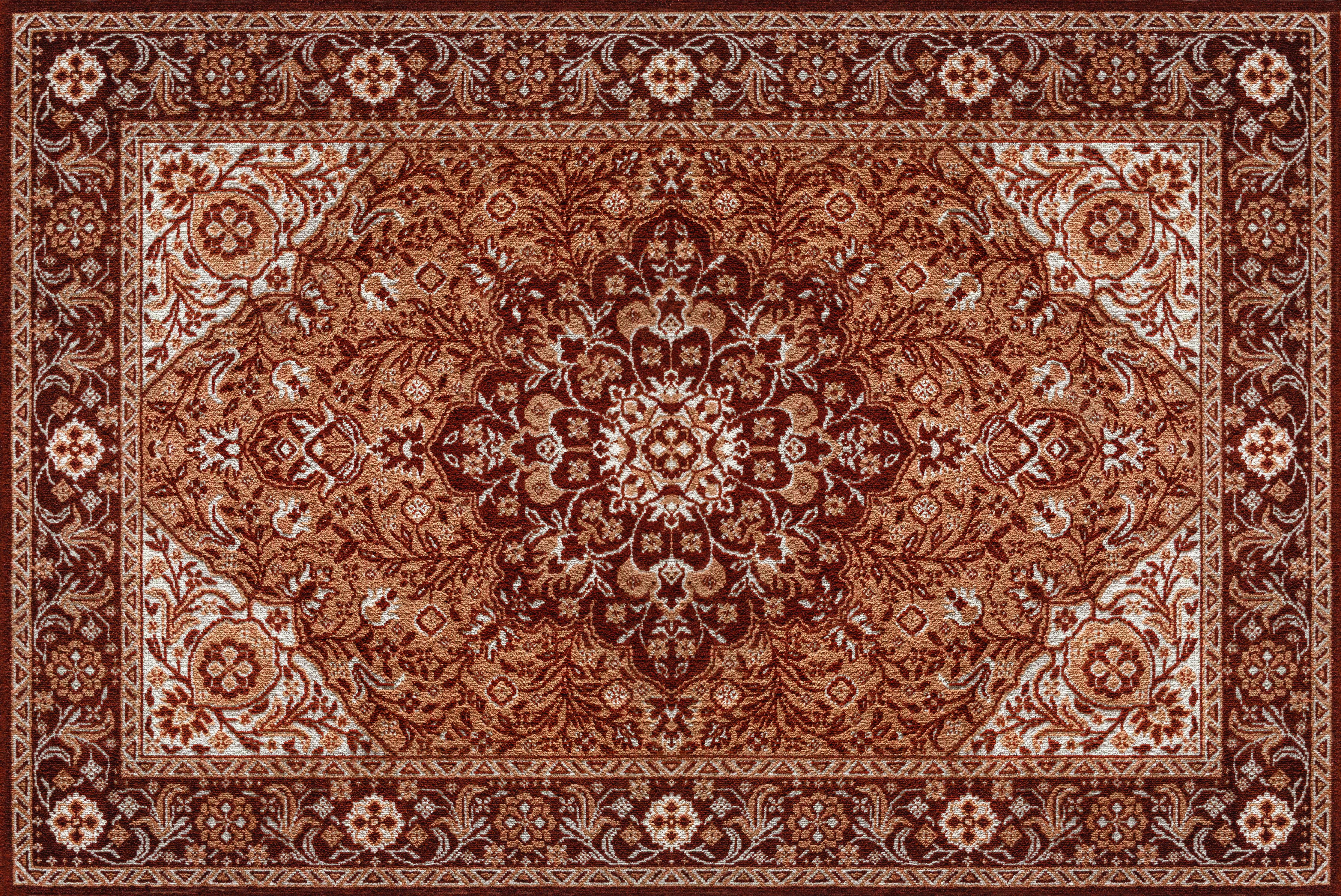 Spritzschutz-Altbrauner Perserteppich Textur