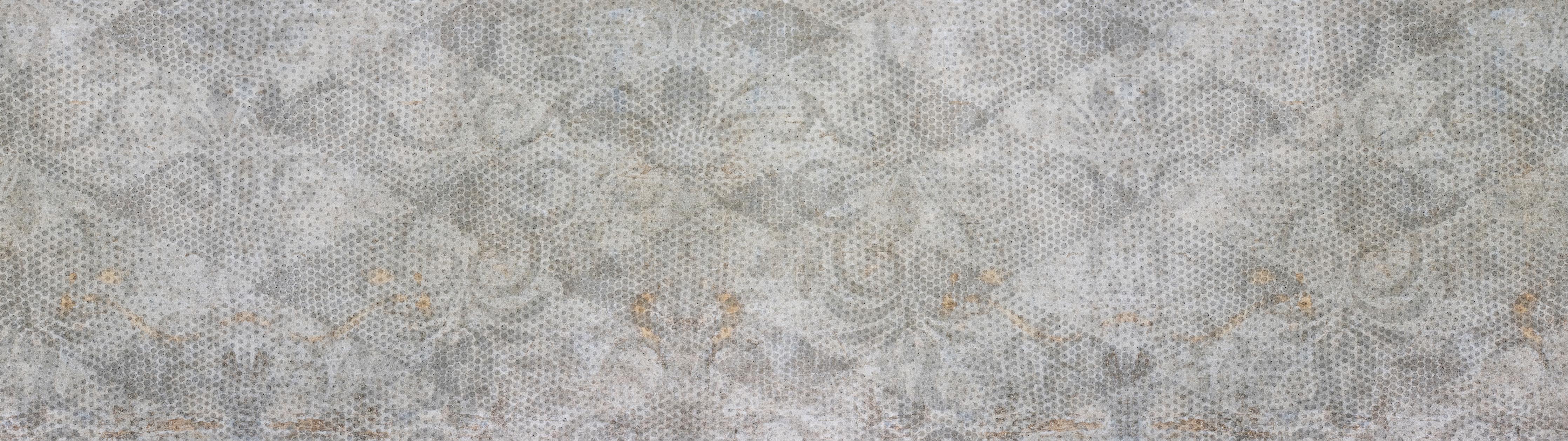 Spritzschutz-Alte weiße befleckte Tapete