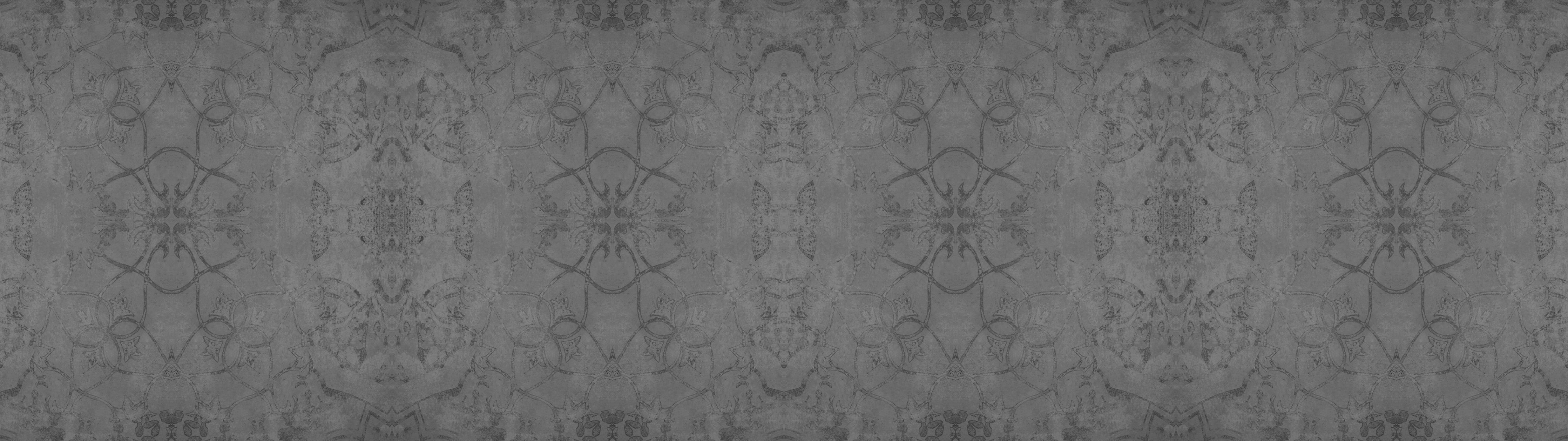 Spritzschutz-Altes anthrazitgraues Vintage Muster