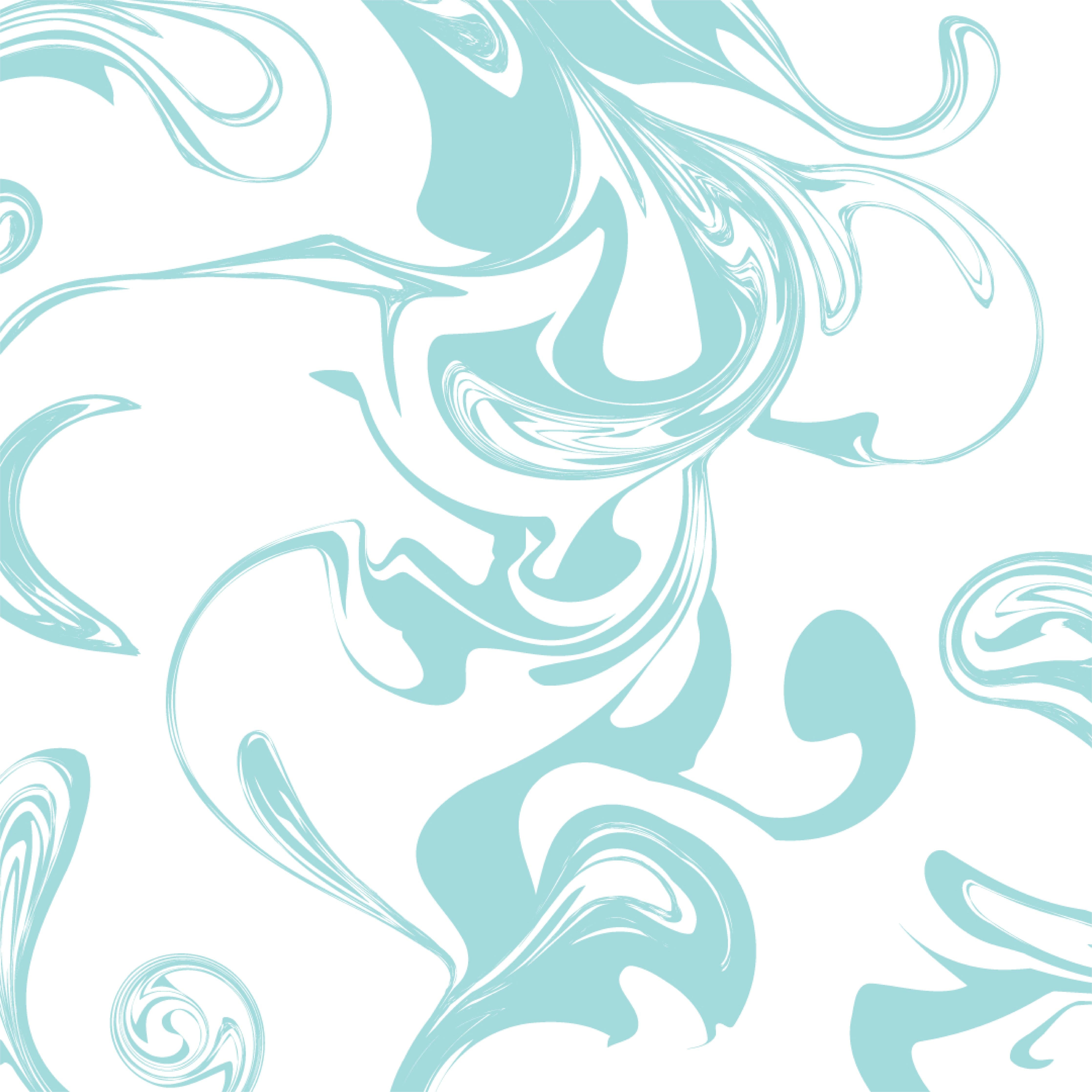 Spritzschutz-Bläuliches Wellen Muster