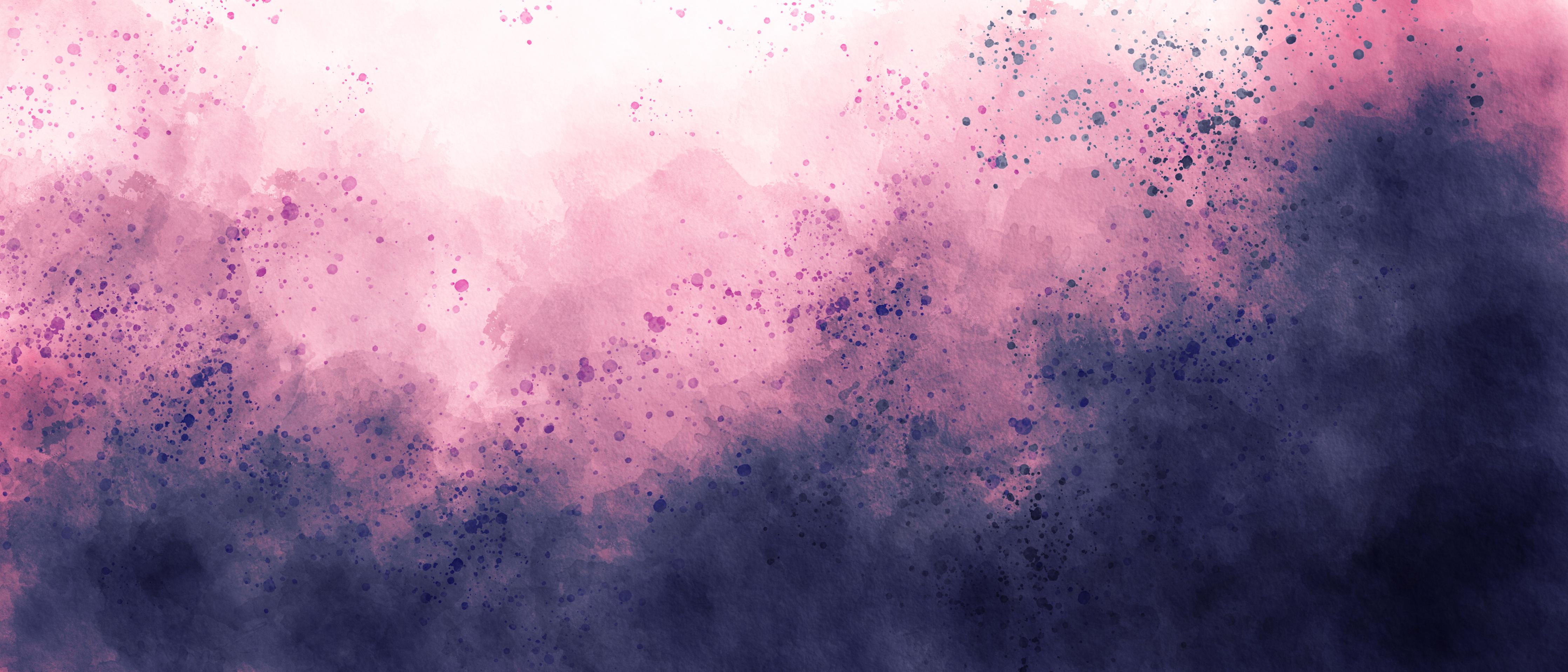 Spritzschutz-Blaulila Aquarellwolken Hintergrund