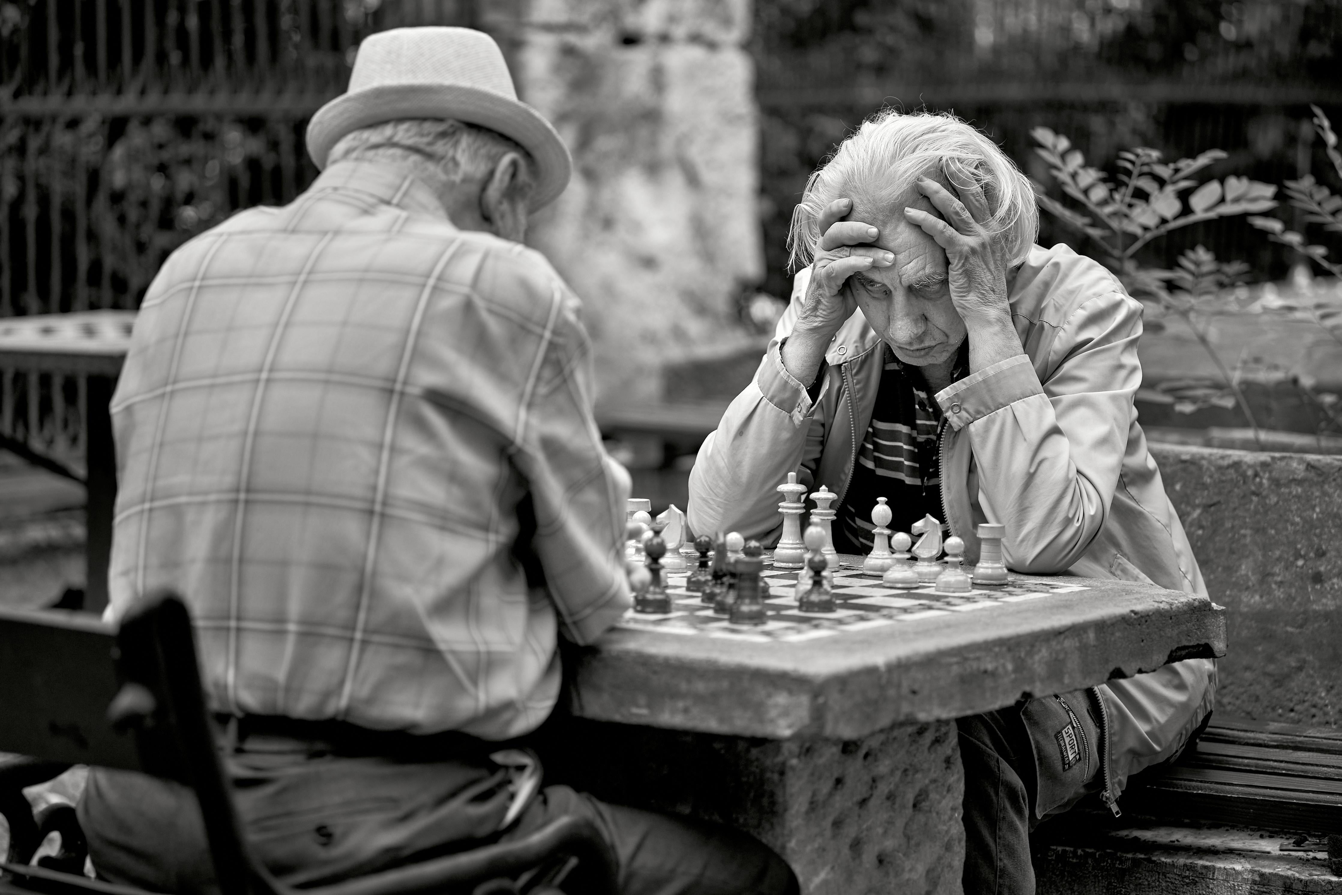 Spritzschutz-Brettspiele - Schwarz-weiß